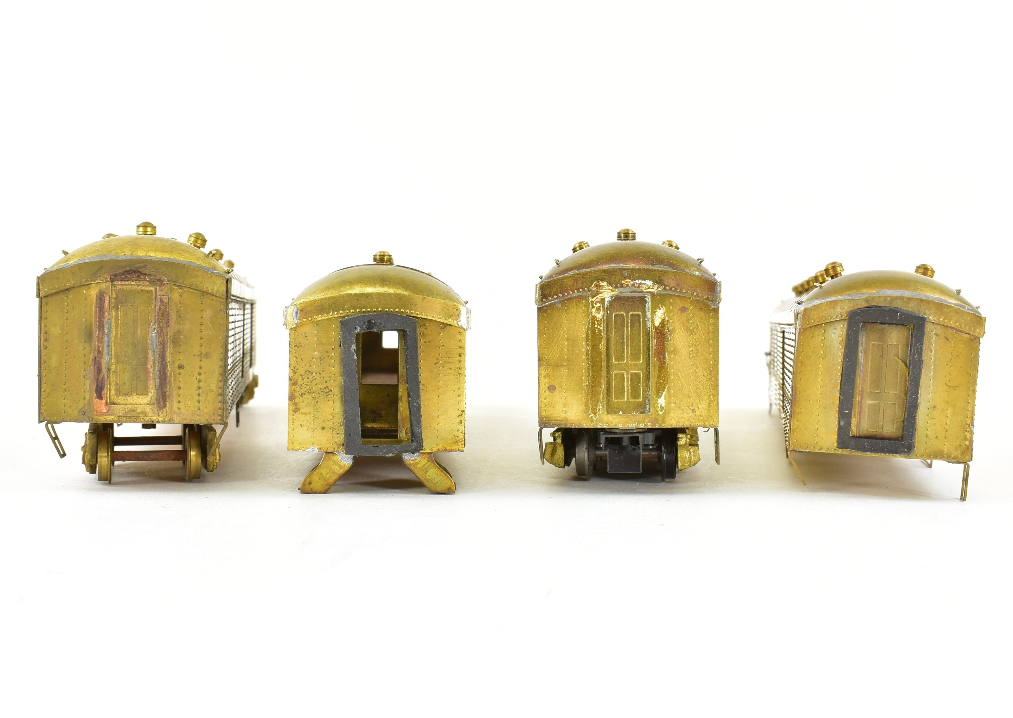 HO Scale Brass Model Train Ken Kidder SP - Southern Pacific/T&NO & Various Harriman 4-Car Set in As-Is Condition