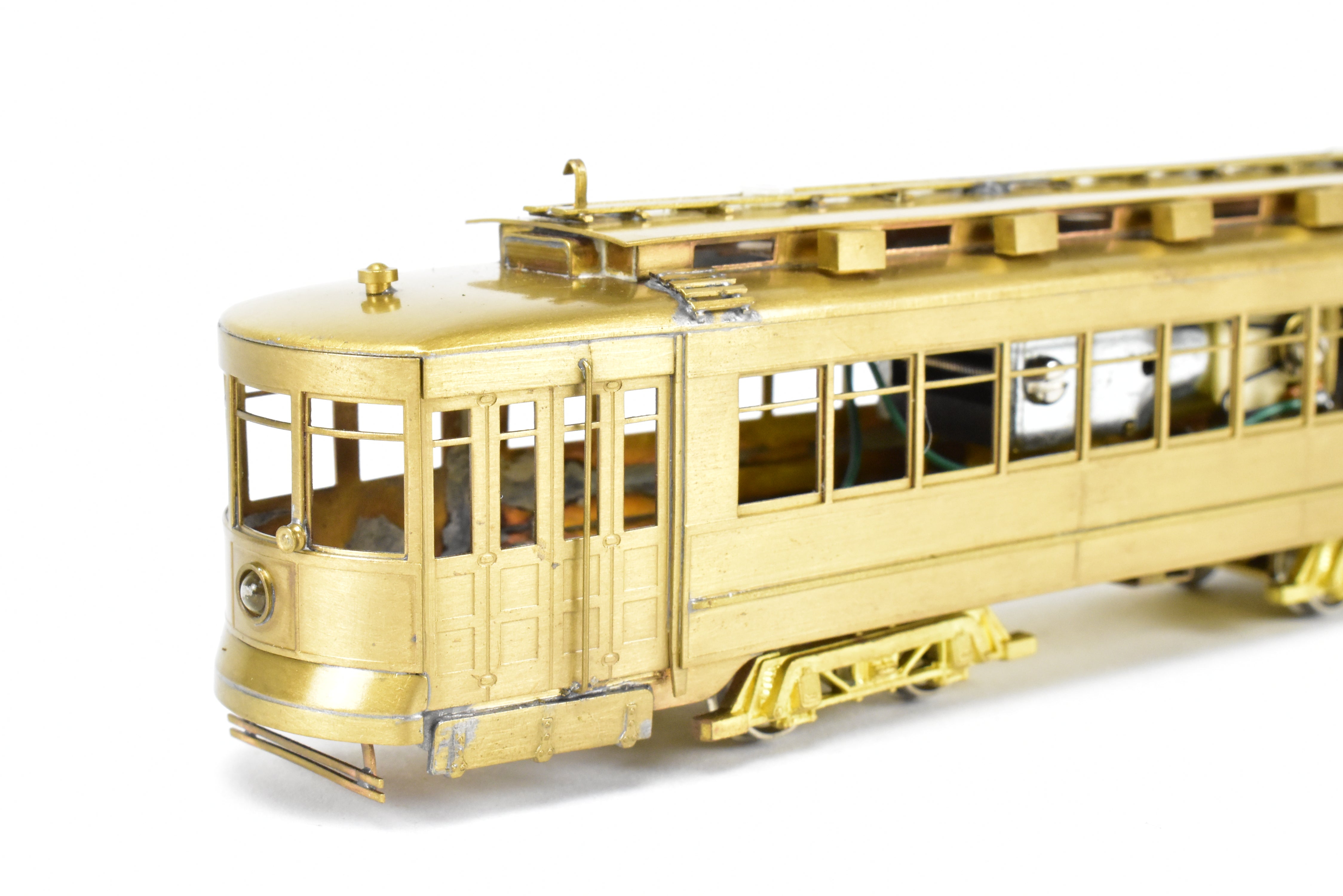 HO Scale Brass Chicago Surface Lines 343 CSL Pullman Car by Fairfield Models