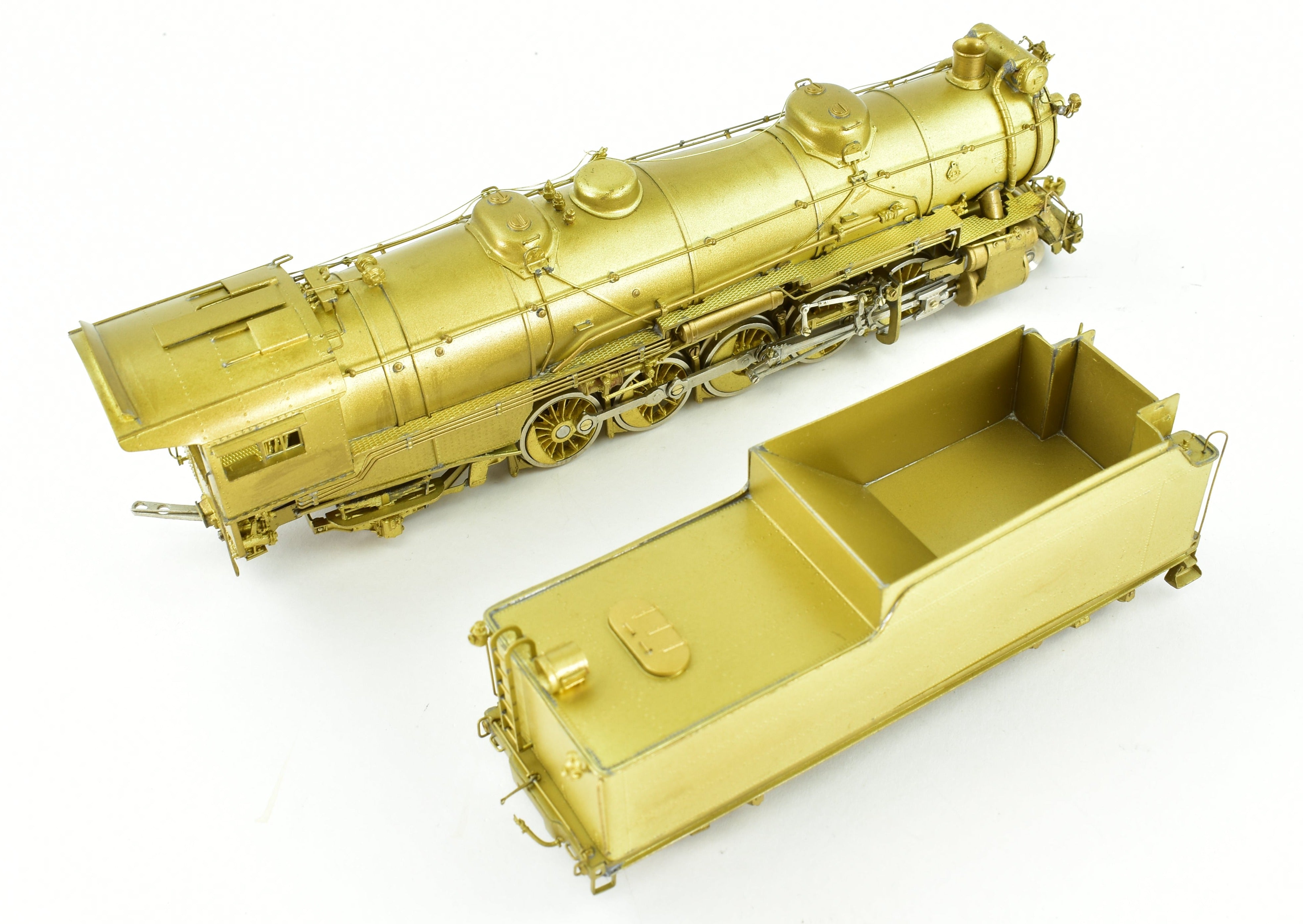 HO Scale Brass Key Imports C&S - Colorado & Southern 2-10-2 Santa Fe Model Train