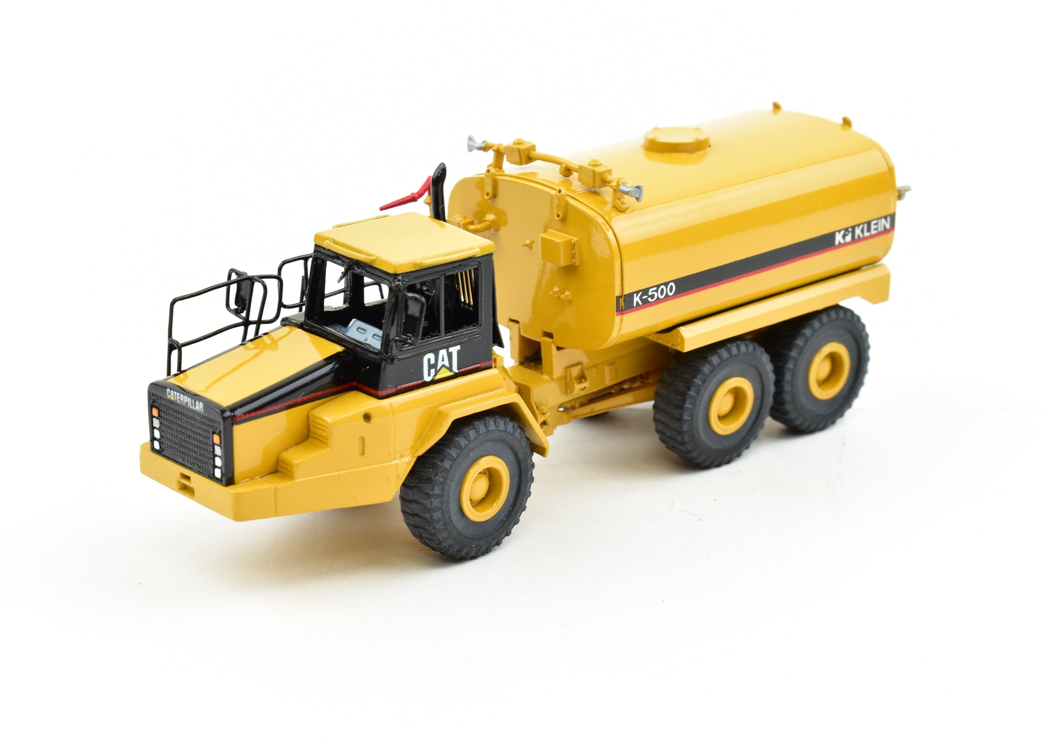 High - Quality HO Brass Construction Model - Zycon Models' Authorized Conversion of No. K500 Caterpillar D250E Series II Articulated Truck with Klein Water Tank