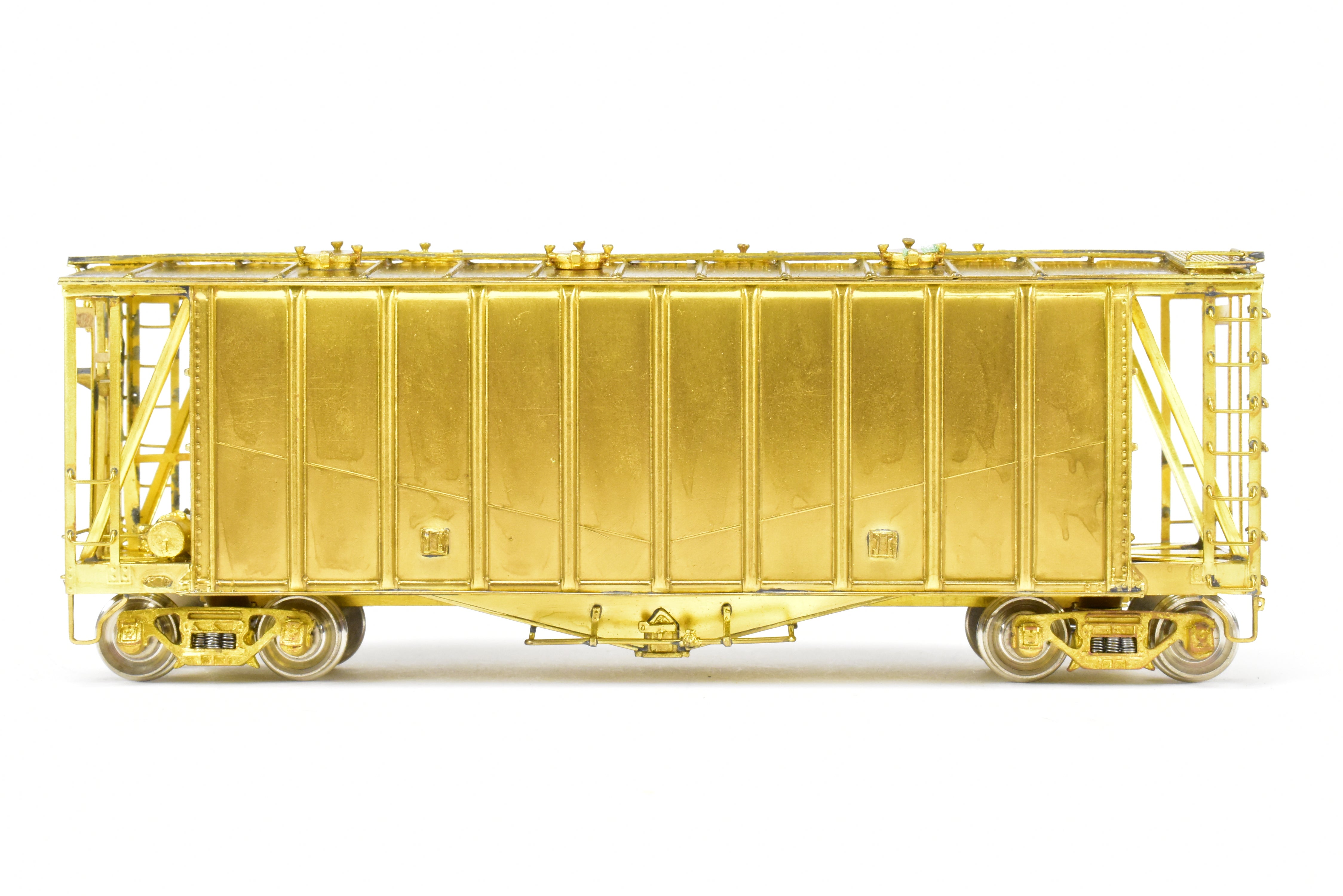 HO Brass Airslide Covered Hopper by OMI - Overland Models, Inc. for Various Roads