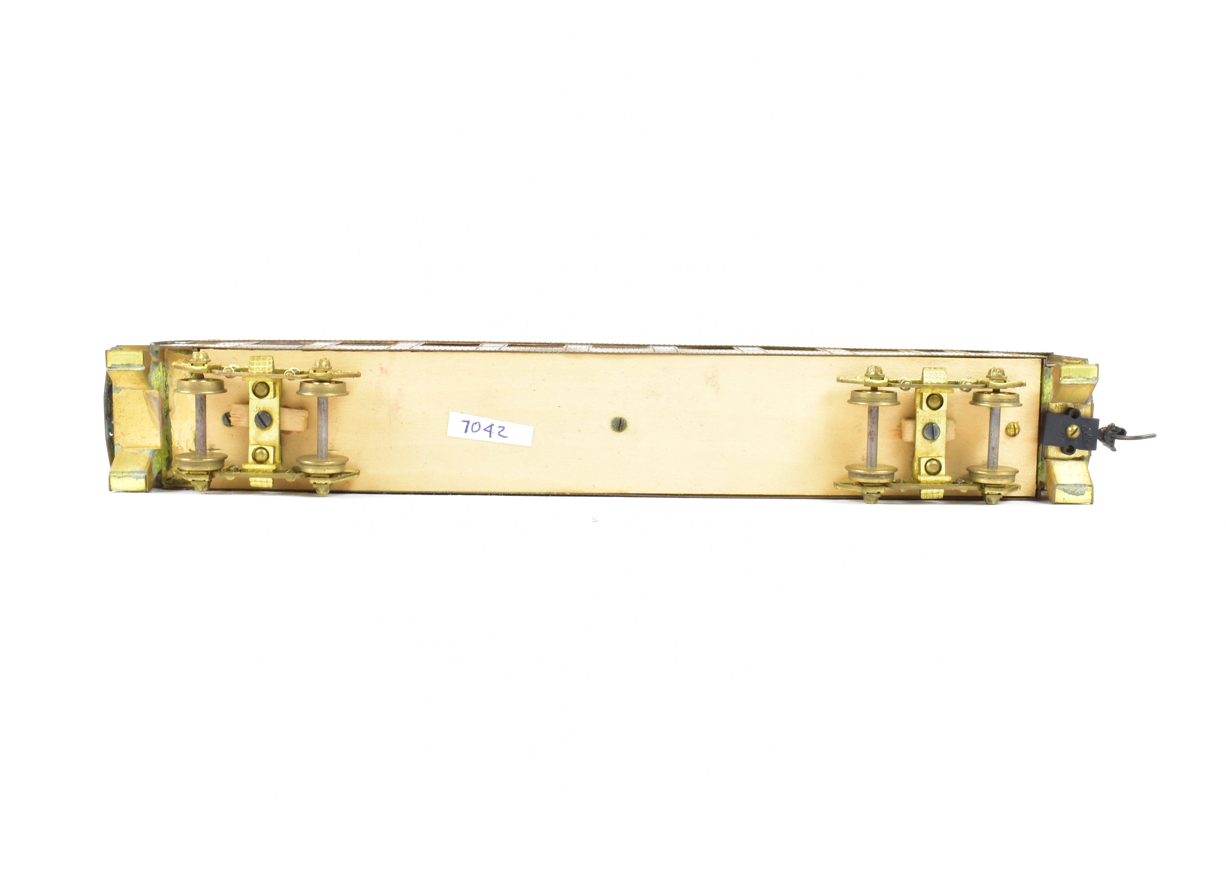 HO Scale Brass Ken Kidder Southern Pacific Harriman 60' Observation Car with PSC Trucks