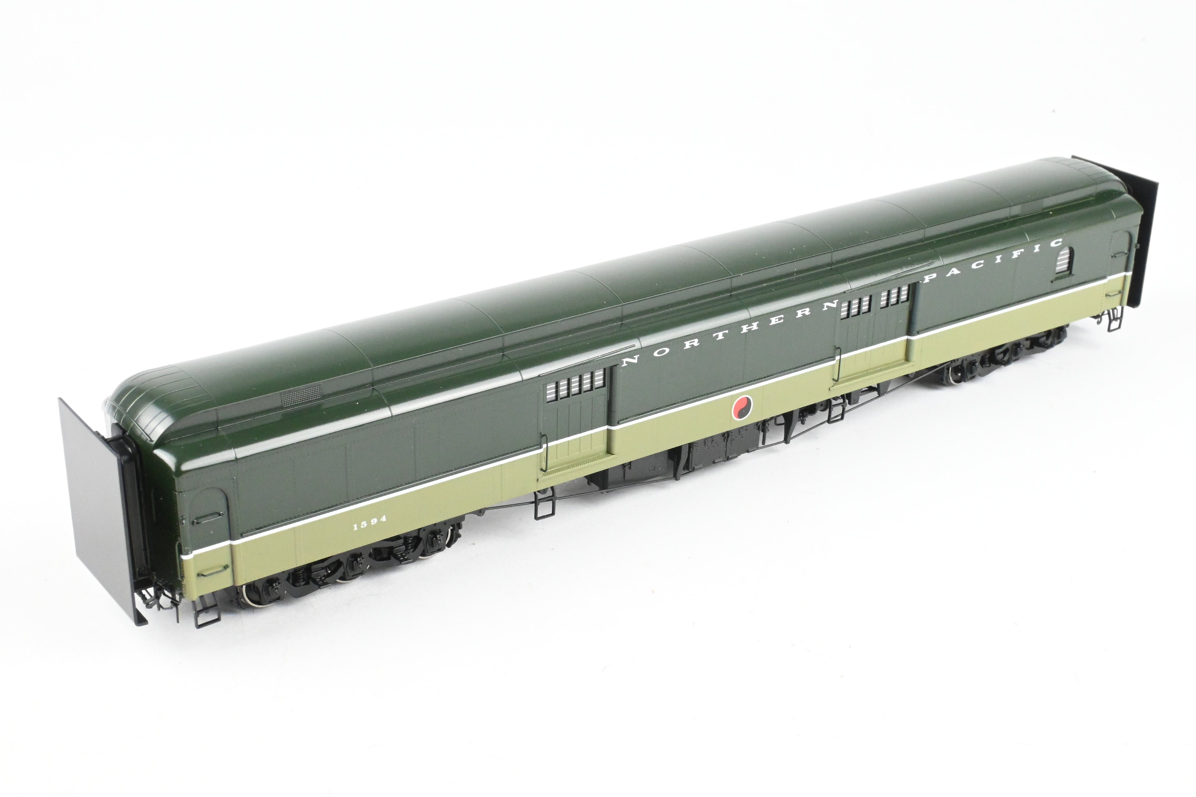HO Brass W&R Enterprises Northern Pacific Truss Rod Baggage Car No. 1594 Factory Painted