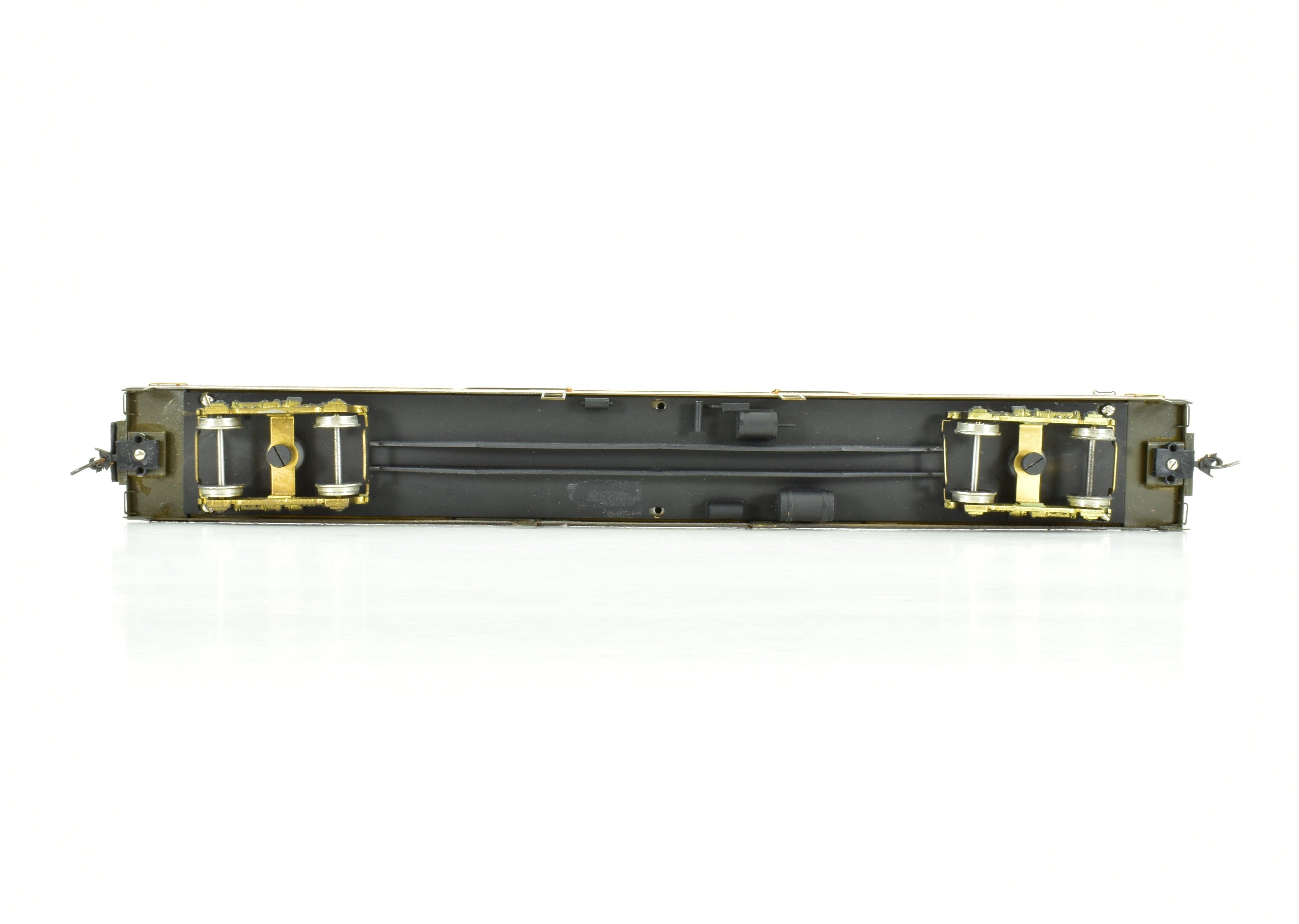 HO Scale Custom Painted Brass Baggage Car Model by S. Soho & Co., Great Northern #200, Empire Builder No. 268