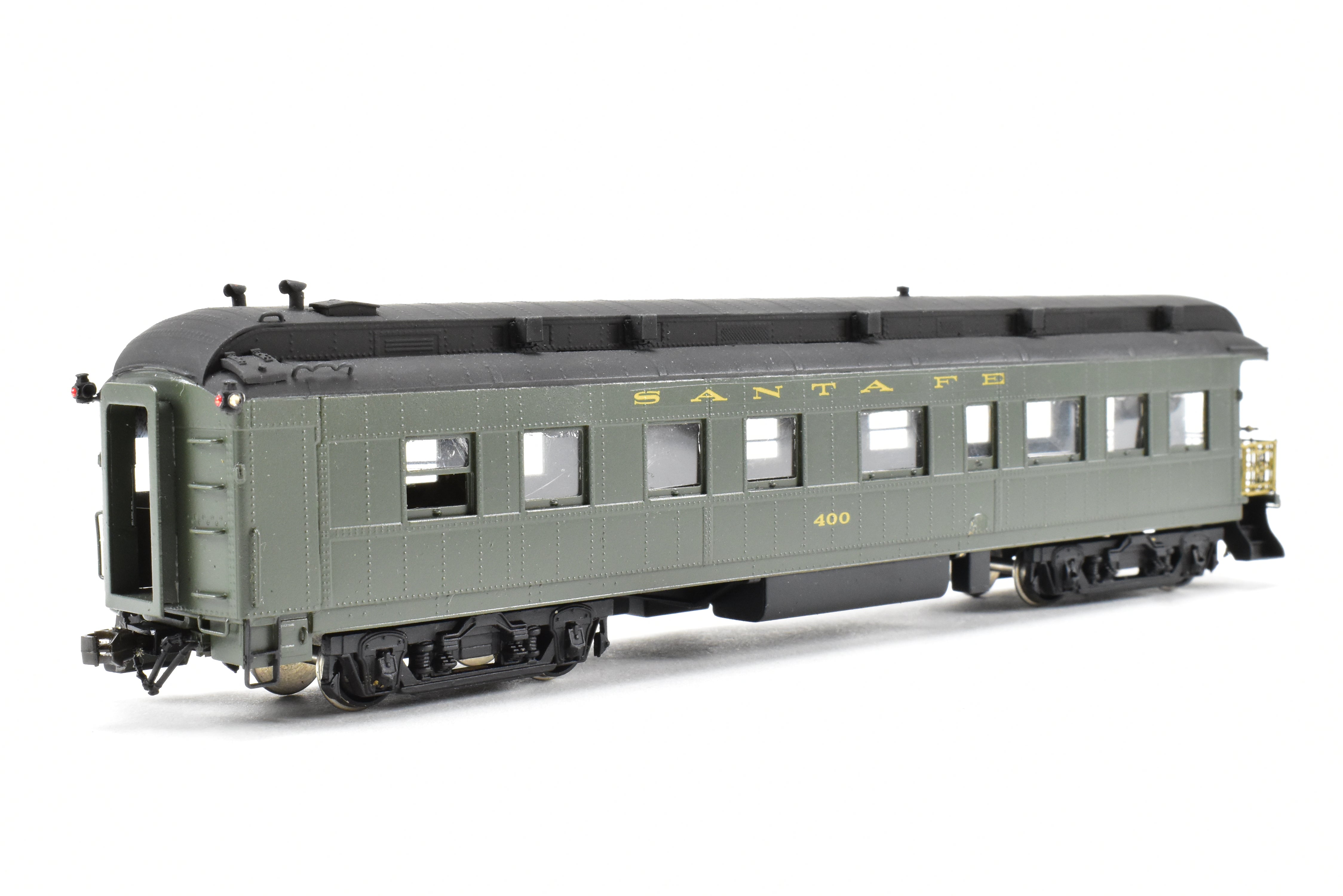 Custom Painted HO Brass Hallmark ATSF Santa Fe Superintendent's Business Car #400
