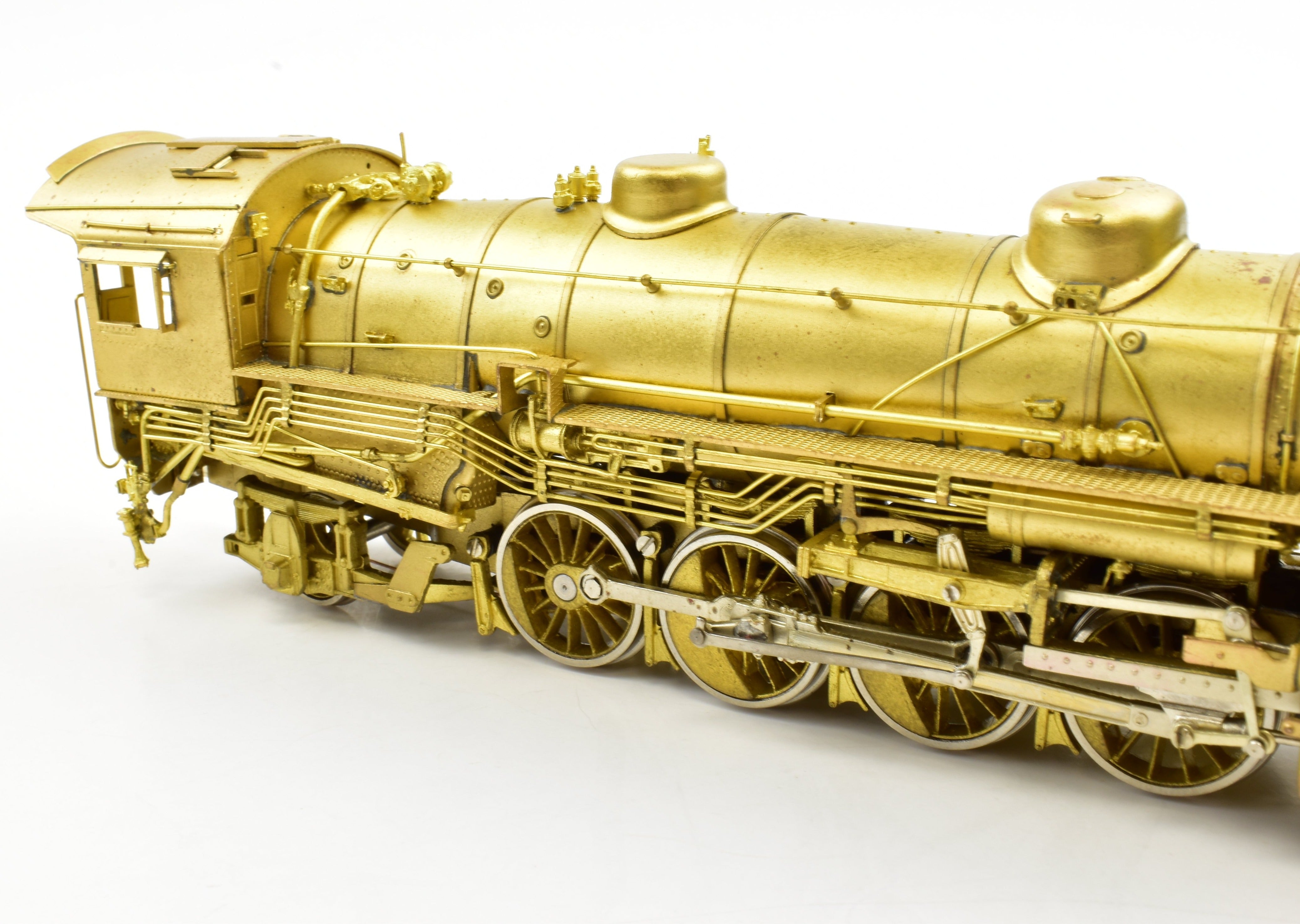 HO Scale Brass Key Imports Model of Akron Canton & Youngstown #407 2-8-2 USRA Light Mikado Locomotive