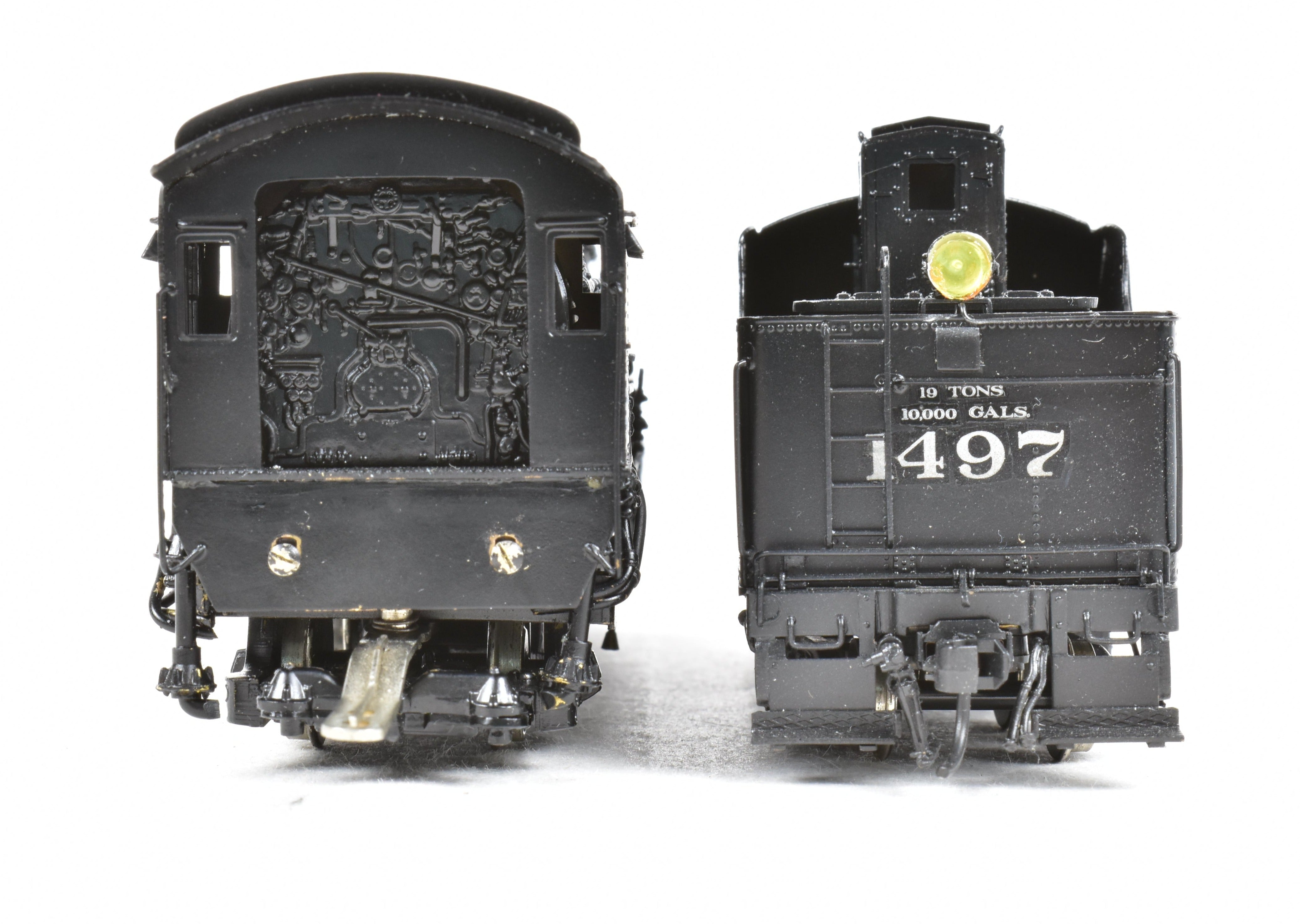 HO Scale Brass Missouri Pacific 1400 2-8-2 Mikado by Hallmark Custom Painted