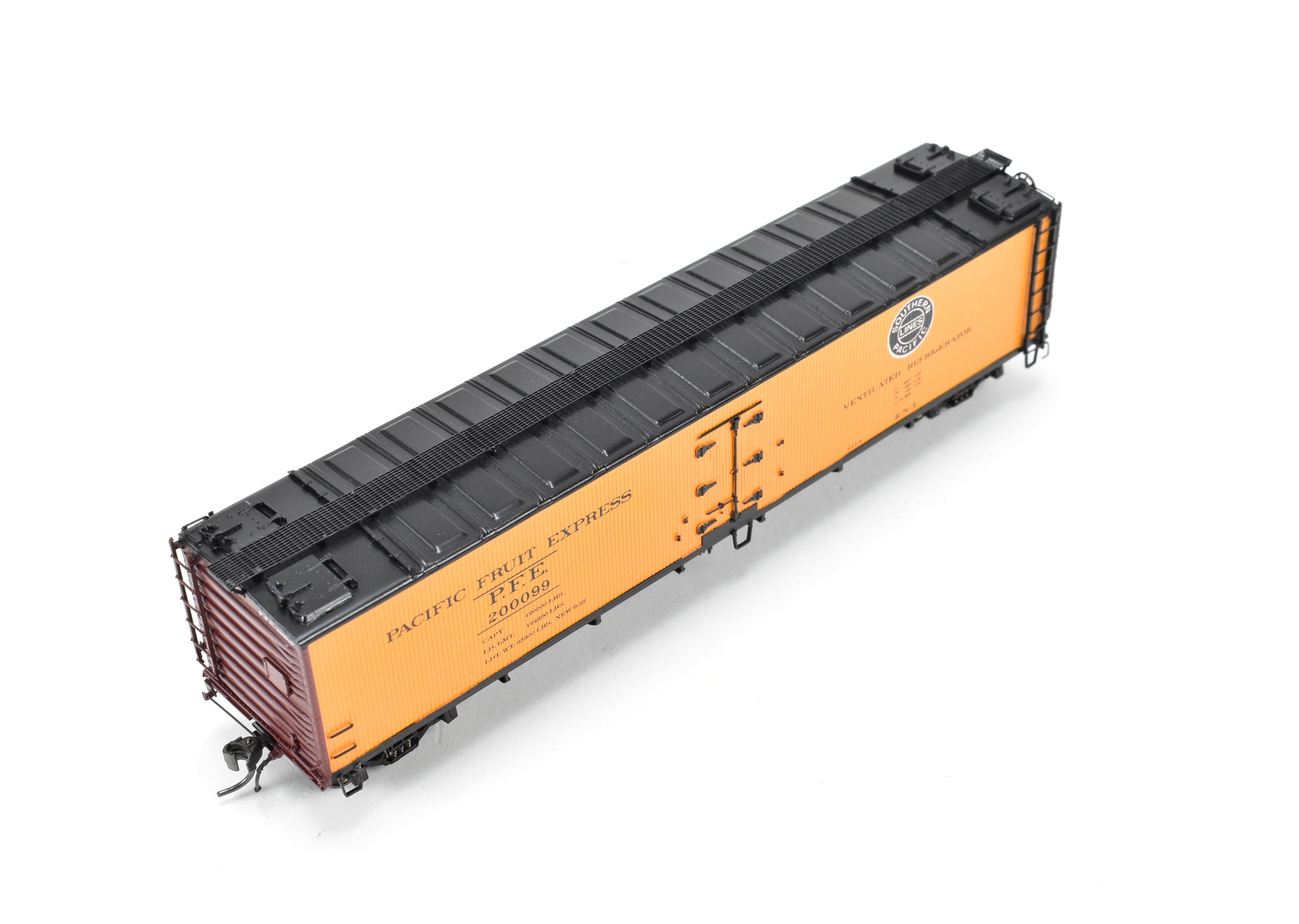 HO Scale Brass Precision 52' R-70-2 Ice Refrigerator Car FP No. 200099