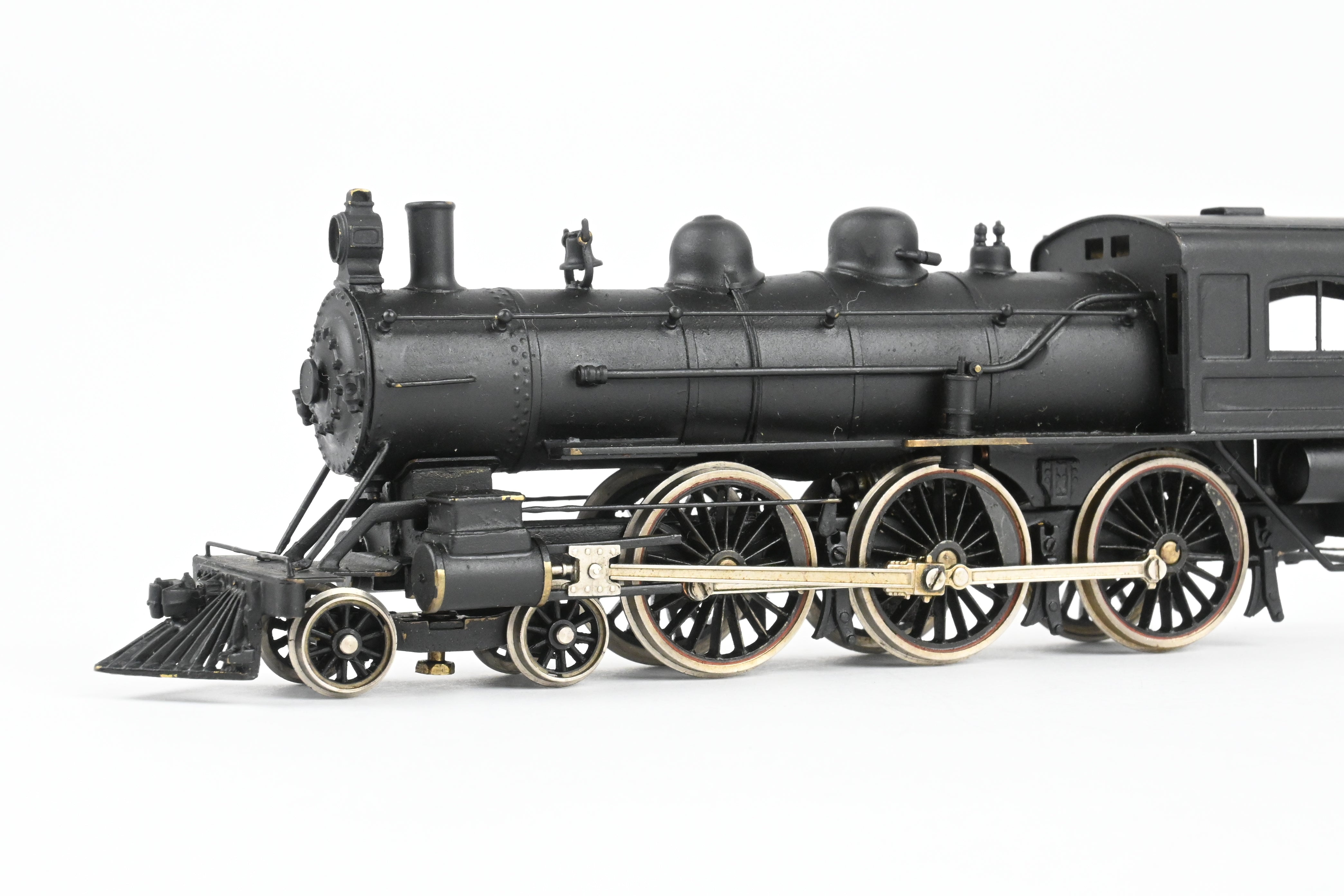 HO Scale Brass Ken Kidder Lake Shore & Michigan Southern (LS&MS) - New York Central (NYC) 4-6-0 Custom Painted and Unlettered Model Train