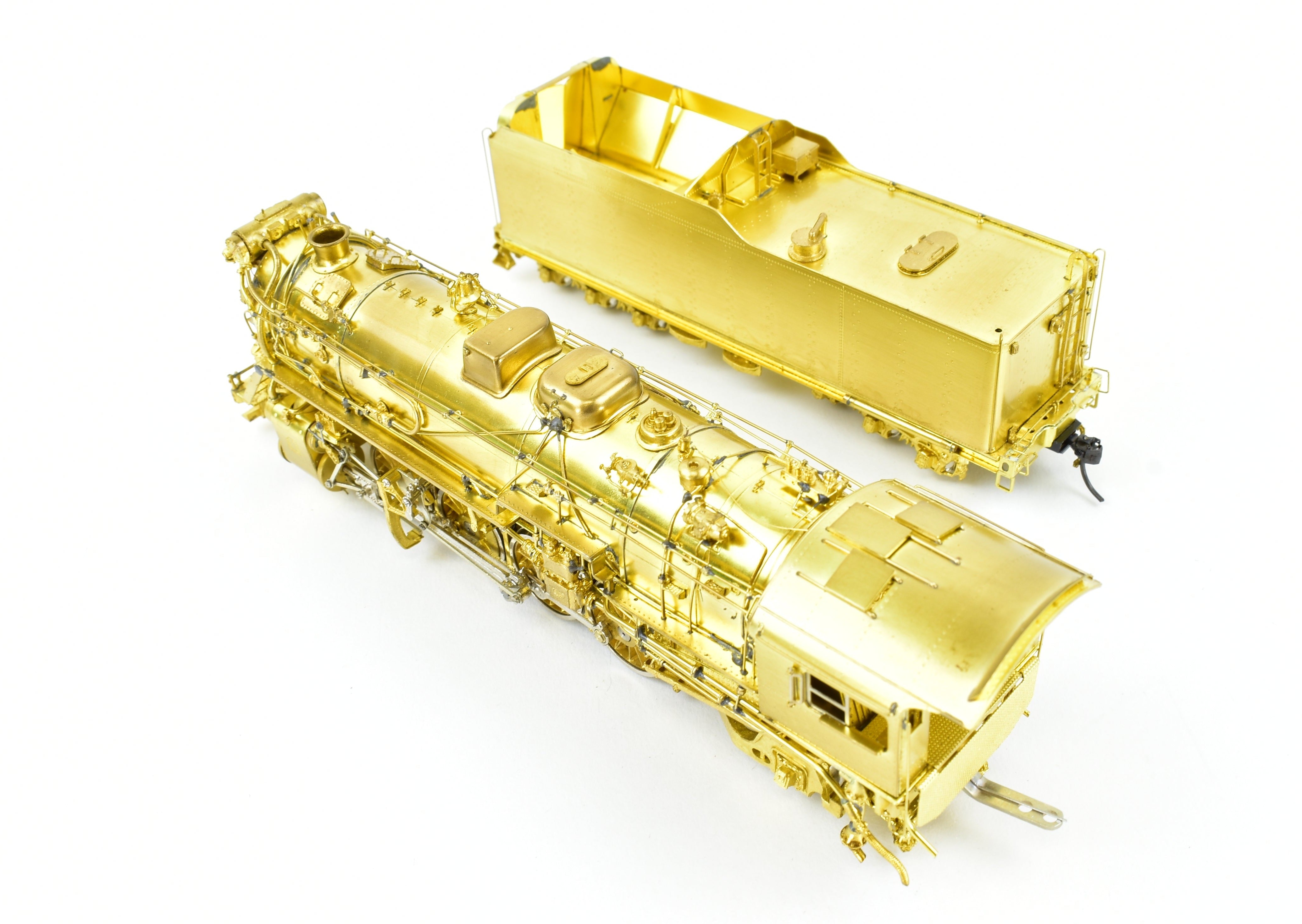 HO Scale Brass OMI - Overland Models New York Central H-10a 2-8-2 Elesco Feed Water Heater Model Train