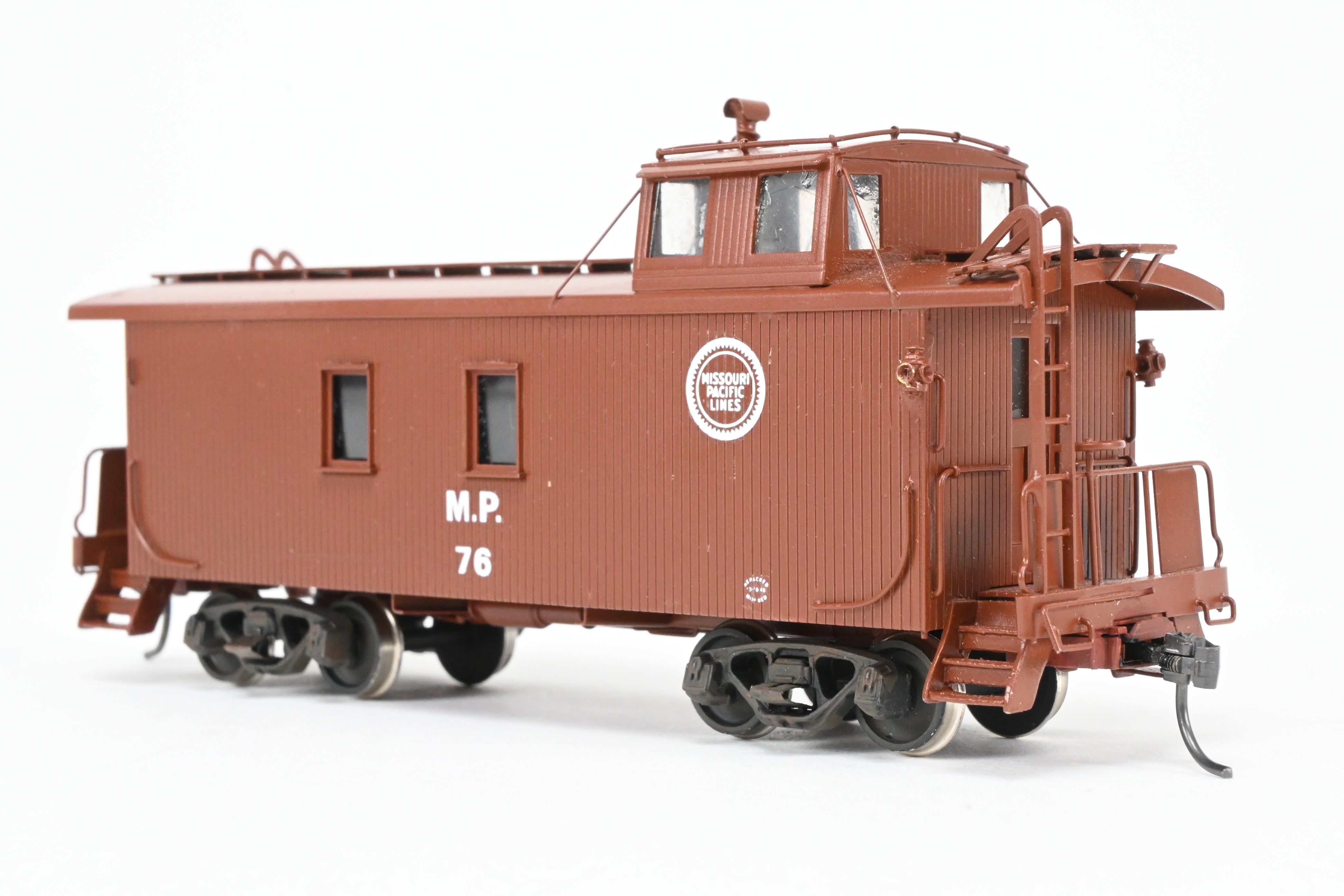 HO Scale Brass Model Missouri Pacific Wood Caboose CP Scratch Built by Joe G. Collias in REBOXX Packaging