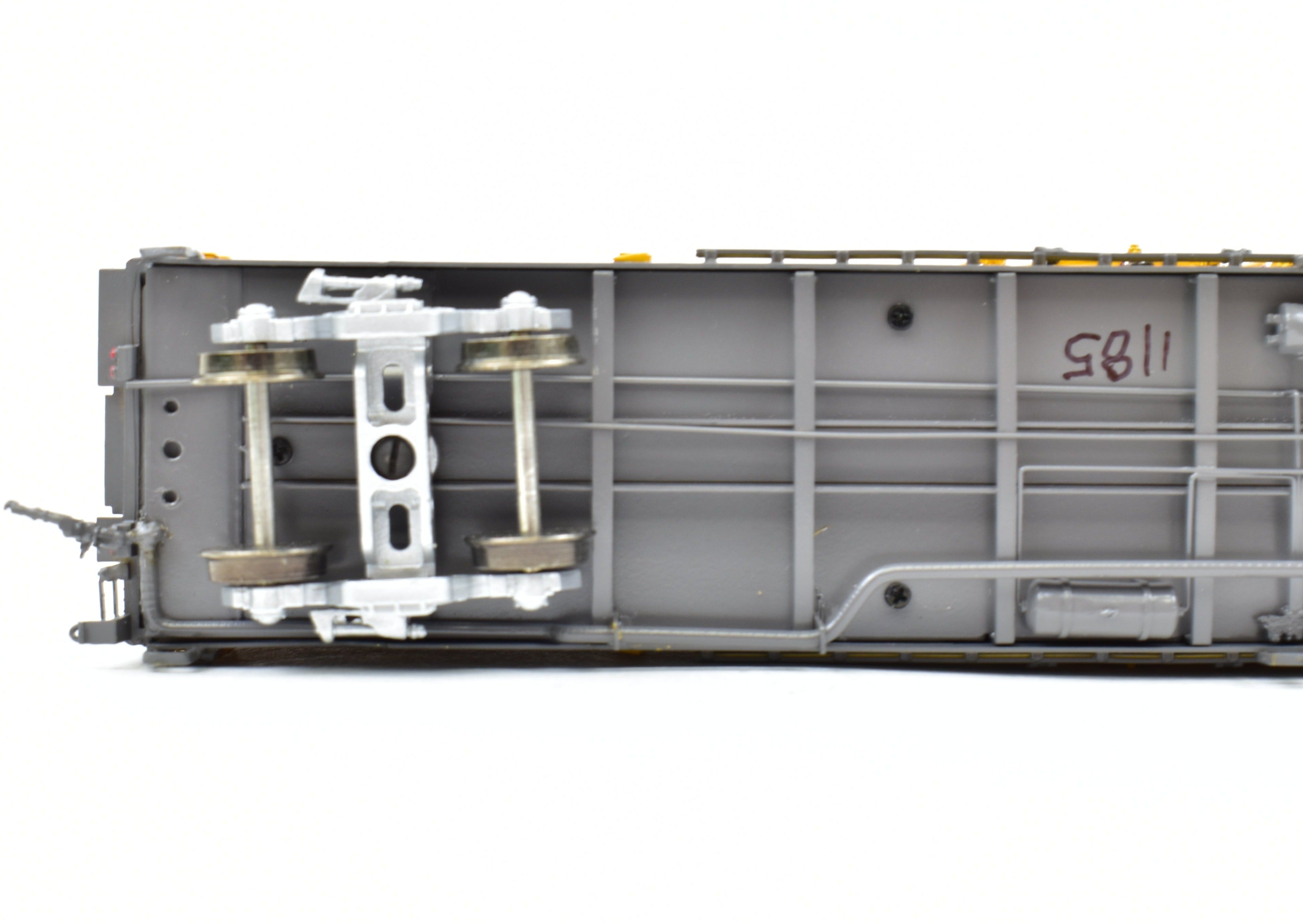 HO Scale Brass Overland Models, Inc. Union Pacific Steam Train Service Car FP (OMI - Overland Models, Inc., 1997 Run)