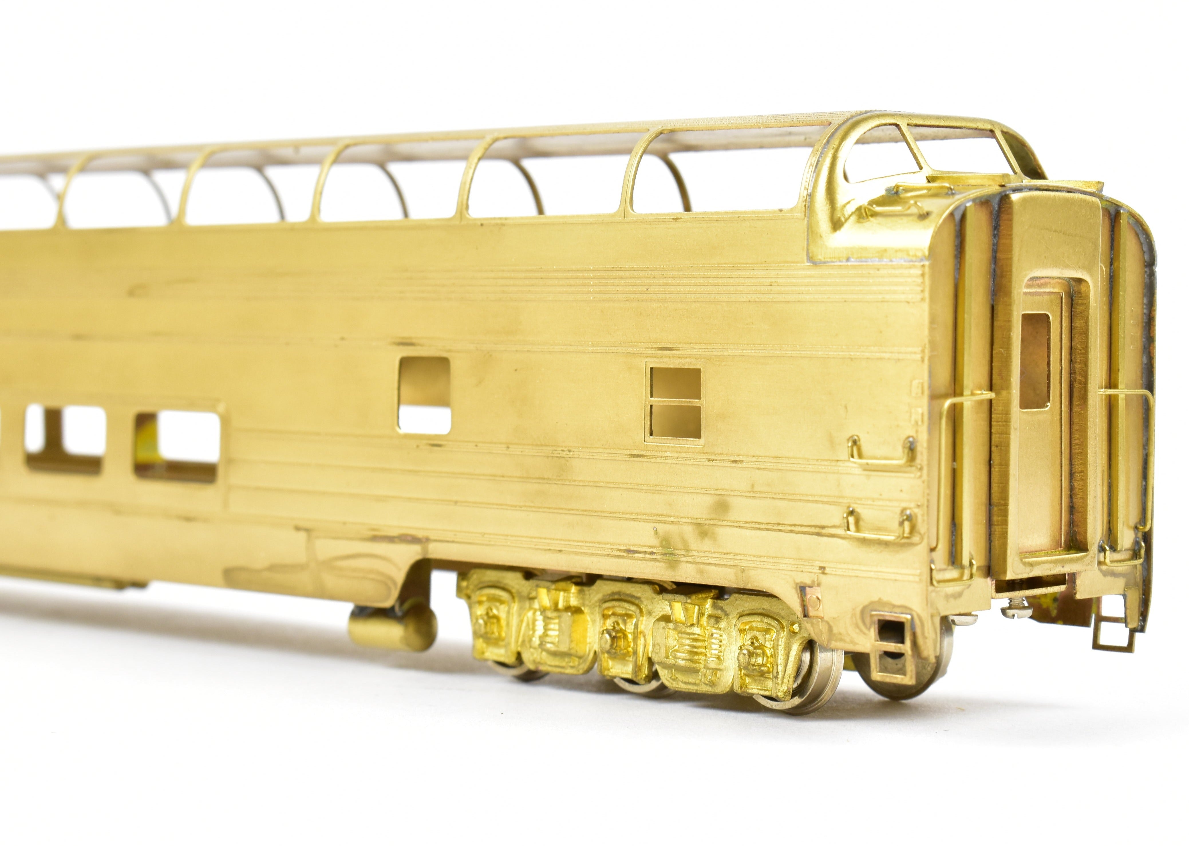 HO Scale Brass S. Soho & Co. Great Northern Empire Builder #1390 View Series Dome Lounge Model Train Car