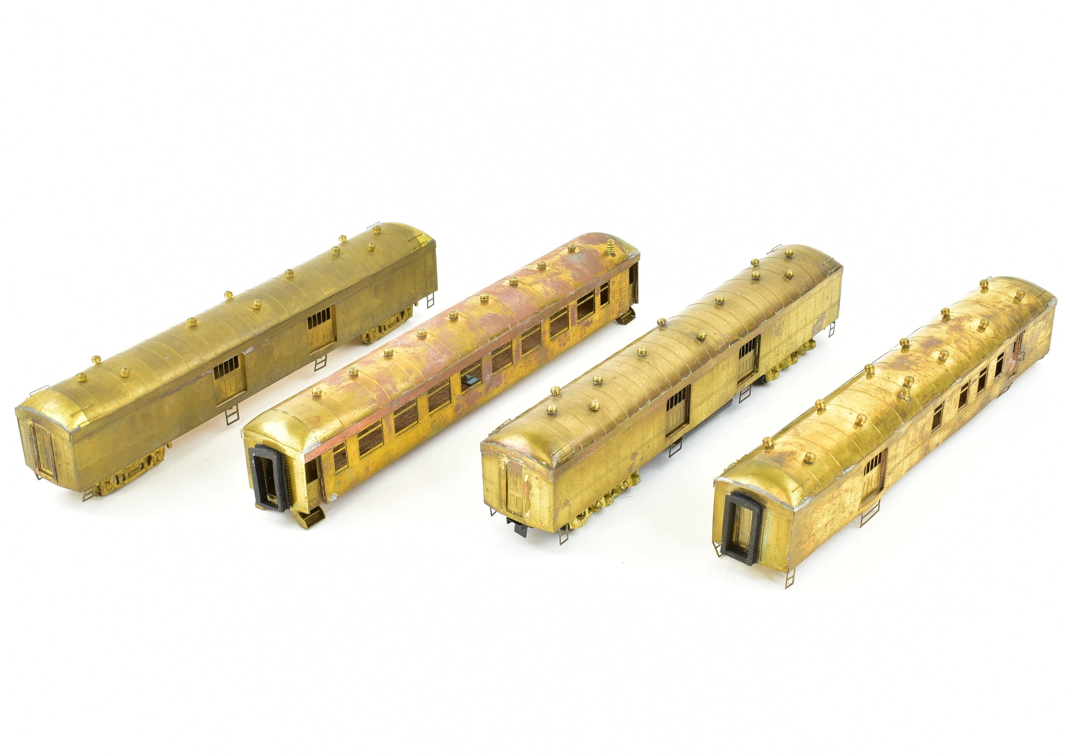 HO Scale Brass Model Train Ken Kidder SP - Southern Pacific/T&NO & Various Harriman 4-Car Set in As-Is Condition