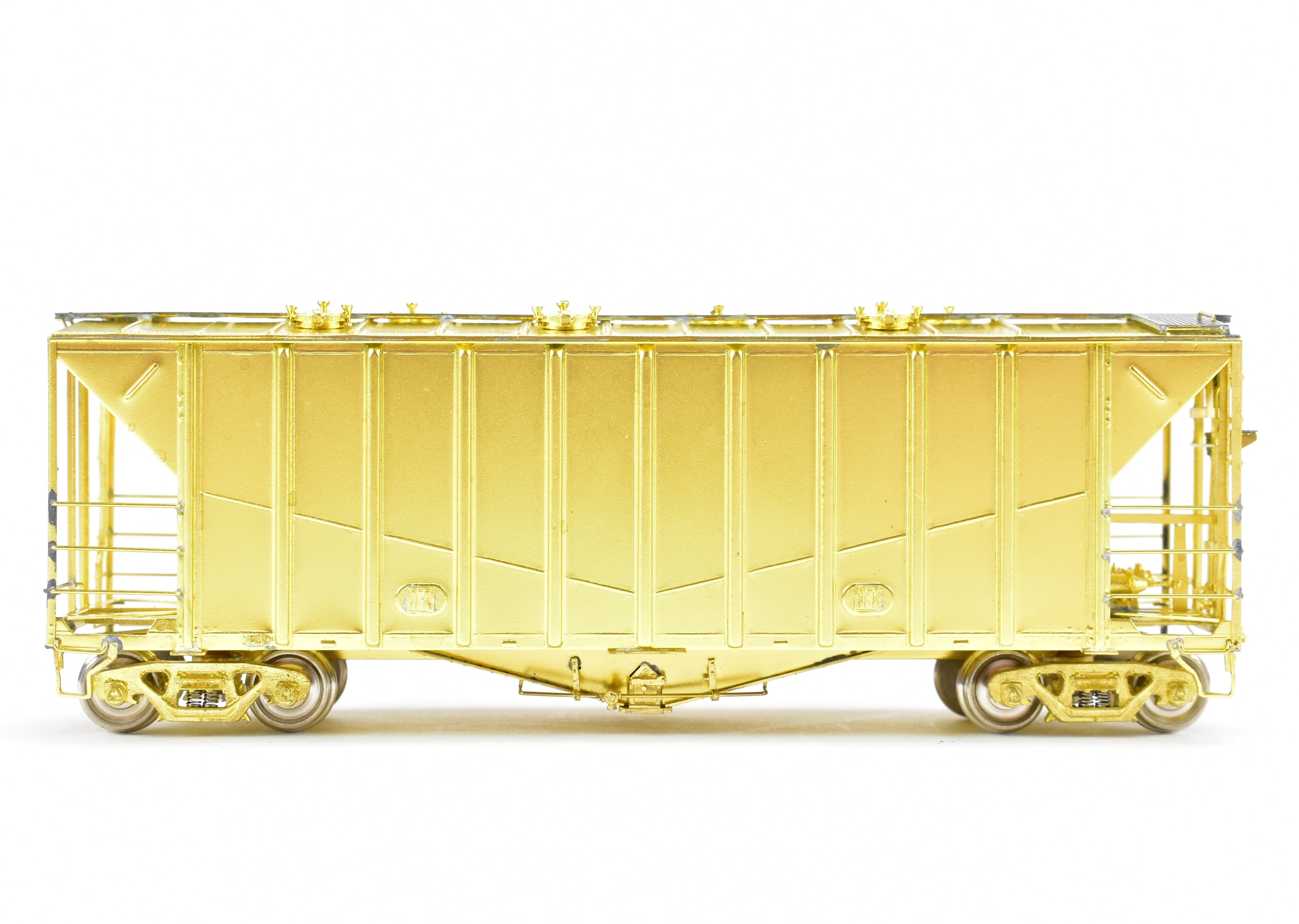 HO Scale Brass Rock Island Airslide Covered Hopper Model by OMI - Overland Models, Inc.