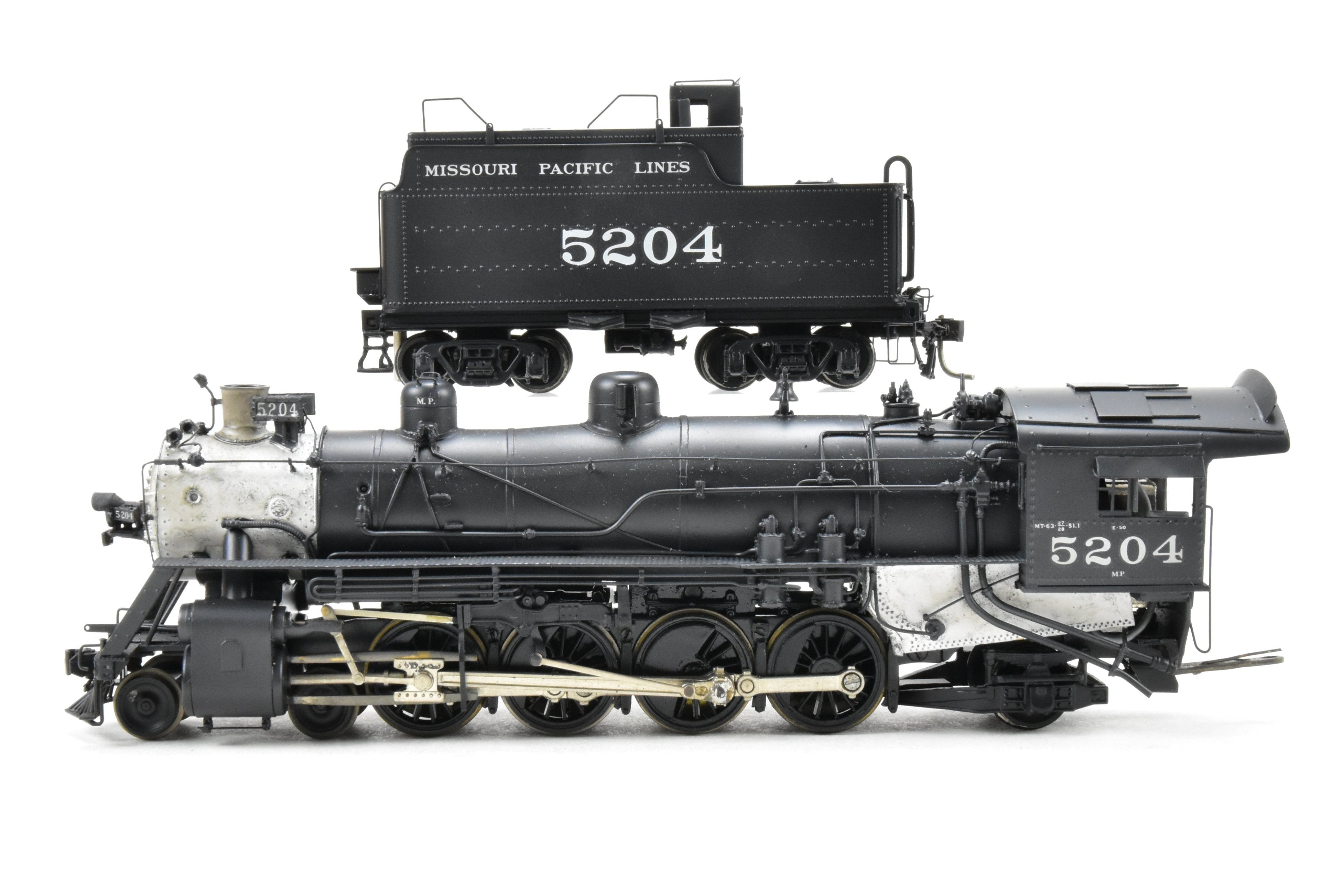 HO Brass Custom Joe G. Collias MP 5200 Class 4-8-2 Pro-Painted No. 5204