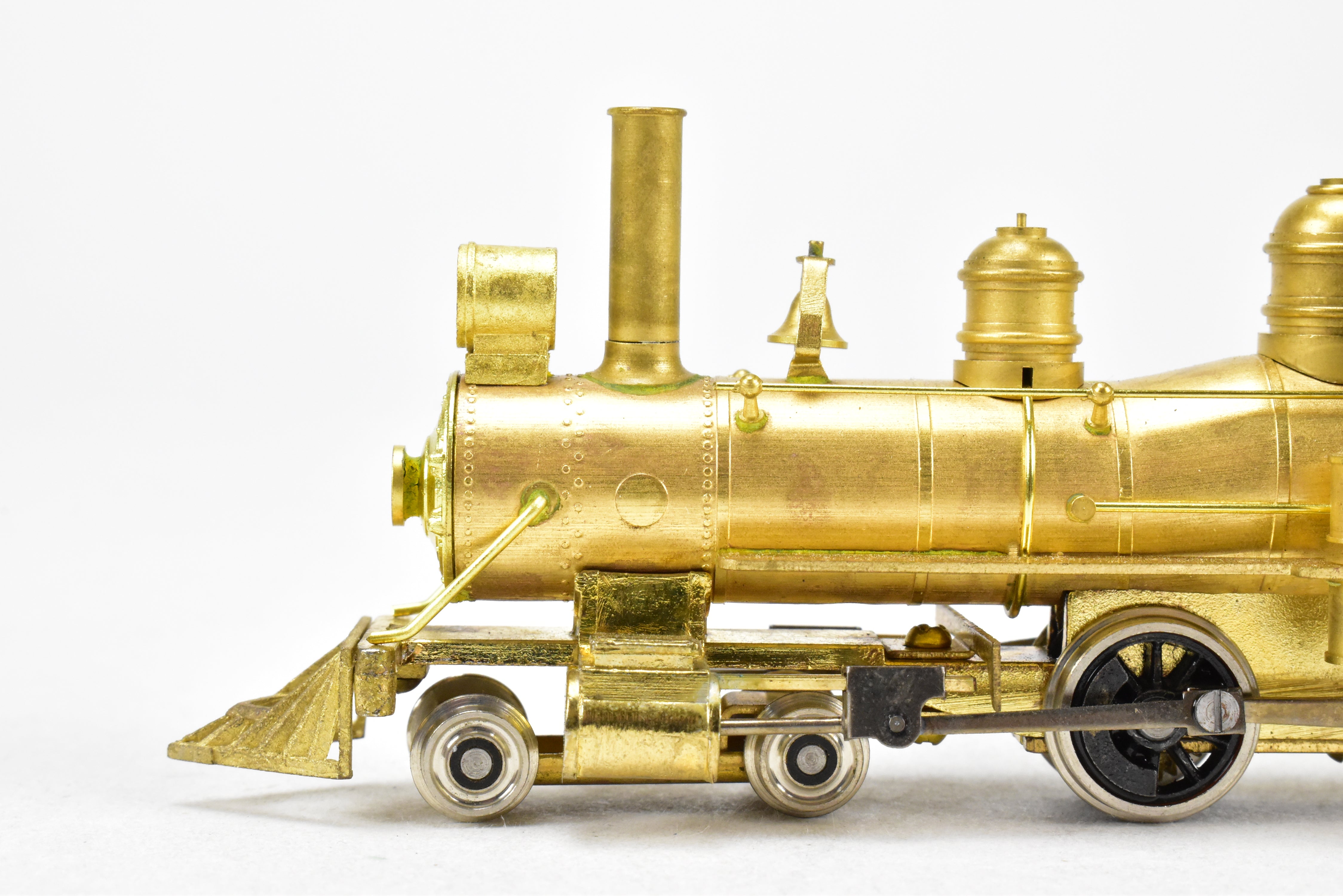 HOn3 Scale Brass Model Train - American 4-4-0 Locomotive from Far East Distributors, Spartan Series Circa 1910