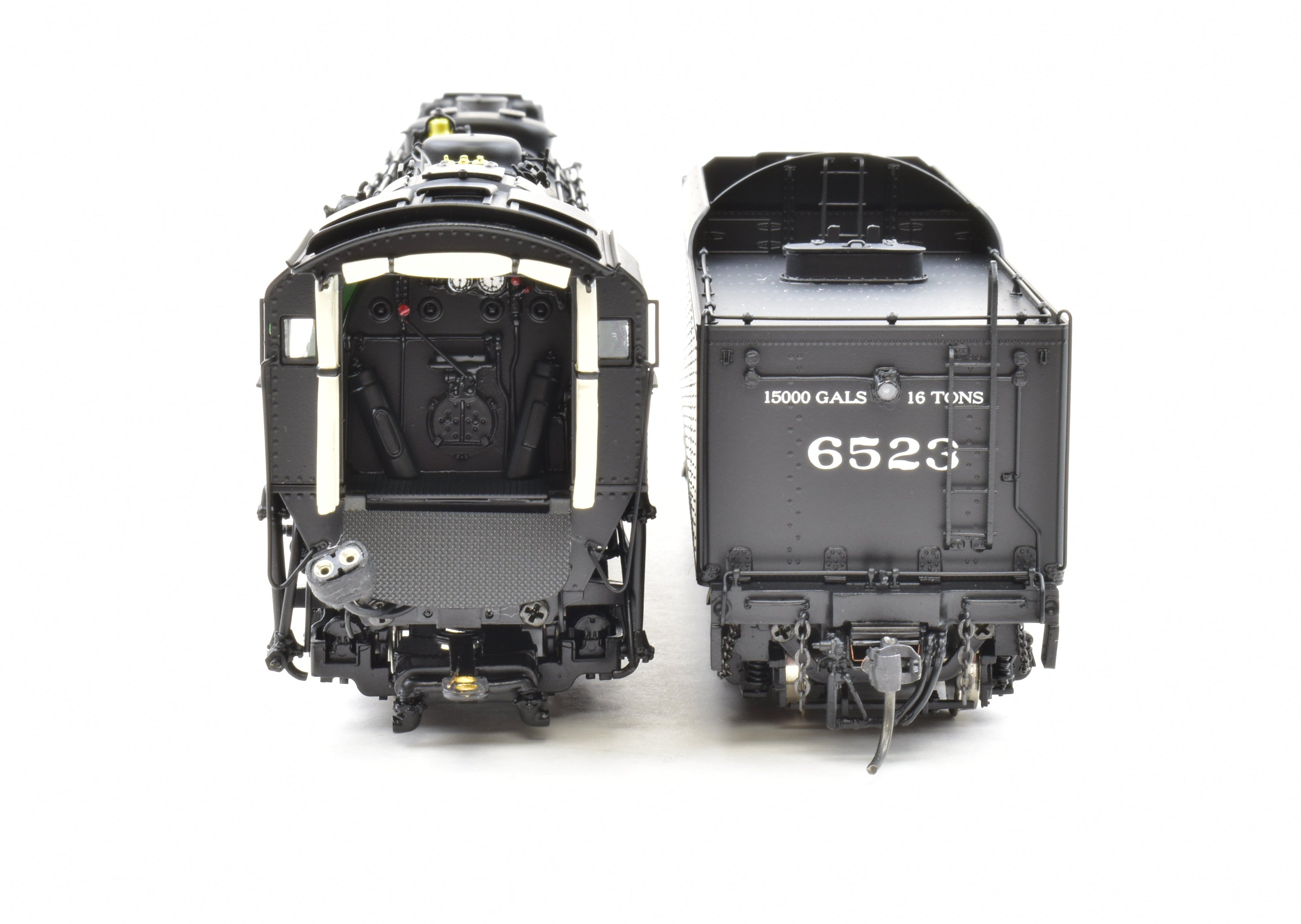 HO Brass Key Imports NYC Big 4 K - 5b 4 - 6 - 2 Pacific Factory - Painted Locomotive #6523