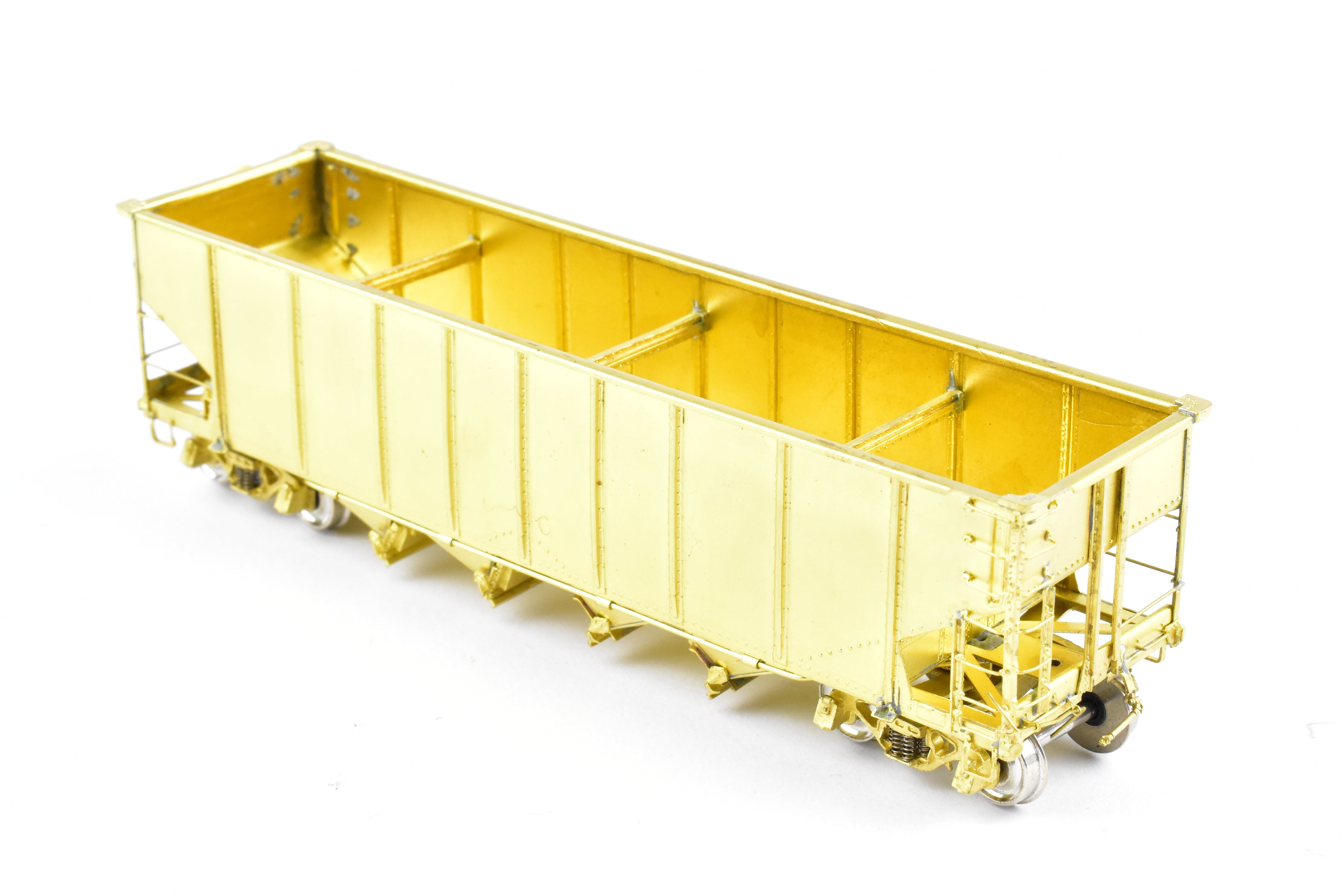 HO Scale Brass Quad Hopper Model by Overland Models, Inc. (OMI) - Chicago & North Western (C&NW) #60001 - 60999, As Originally Built