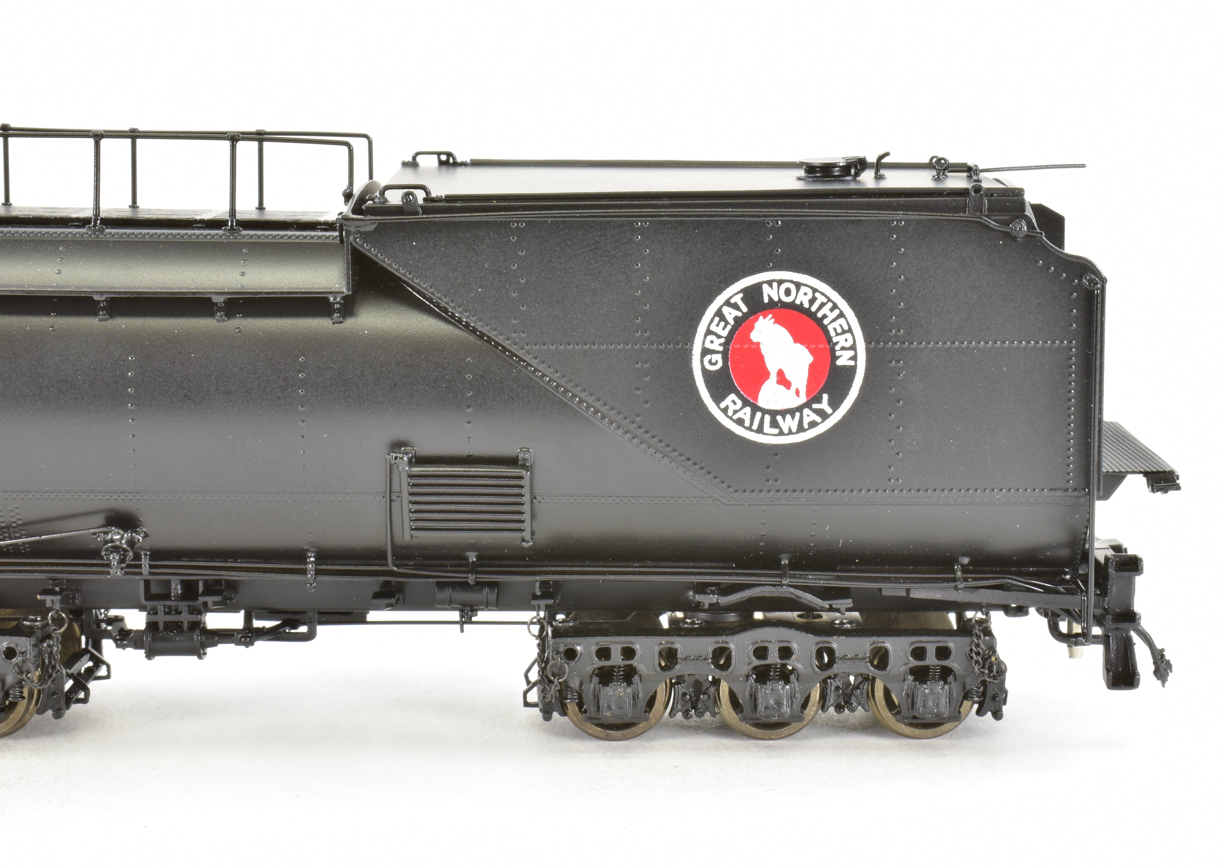 HO Scale Brass Model Train by Precision Scale Co. - Great Northern Class N - 3 2 - 8 - 8 - 0 FP in Glacier Park Scheme