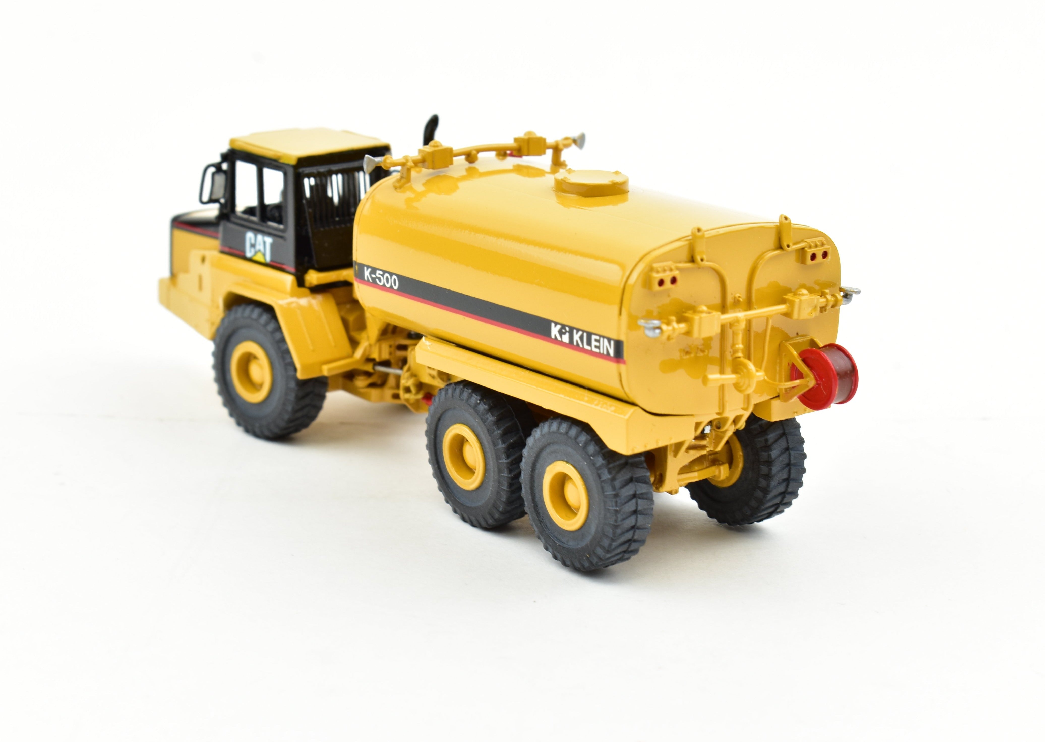 High - Quality HO Brass Construction Model - Zycon Models' Authorized Conversion of No. K500 Caterpillar D250E Series II Articulated Truck with Klein Water Tank