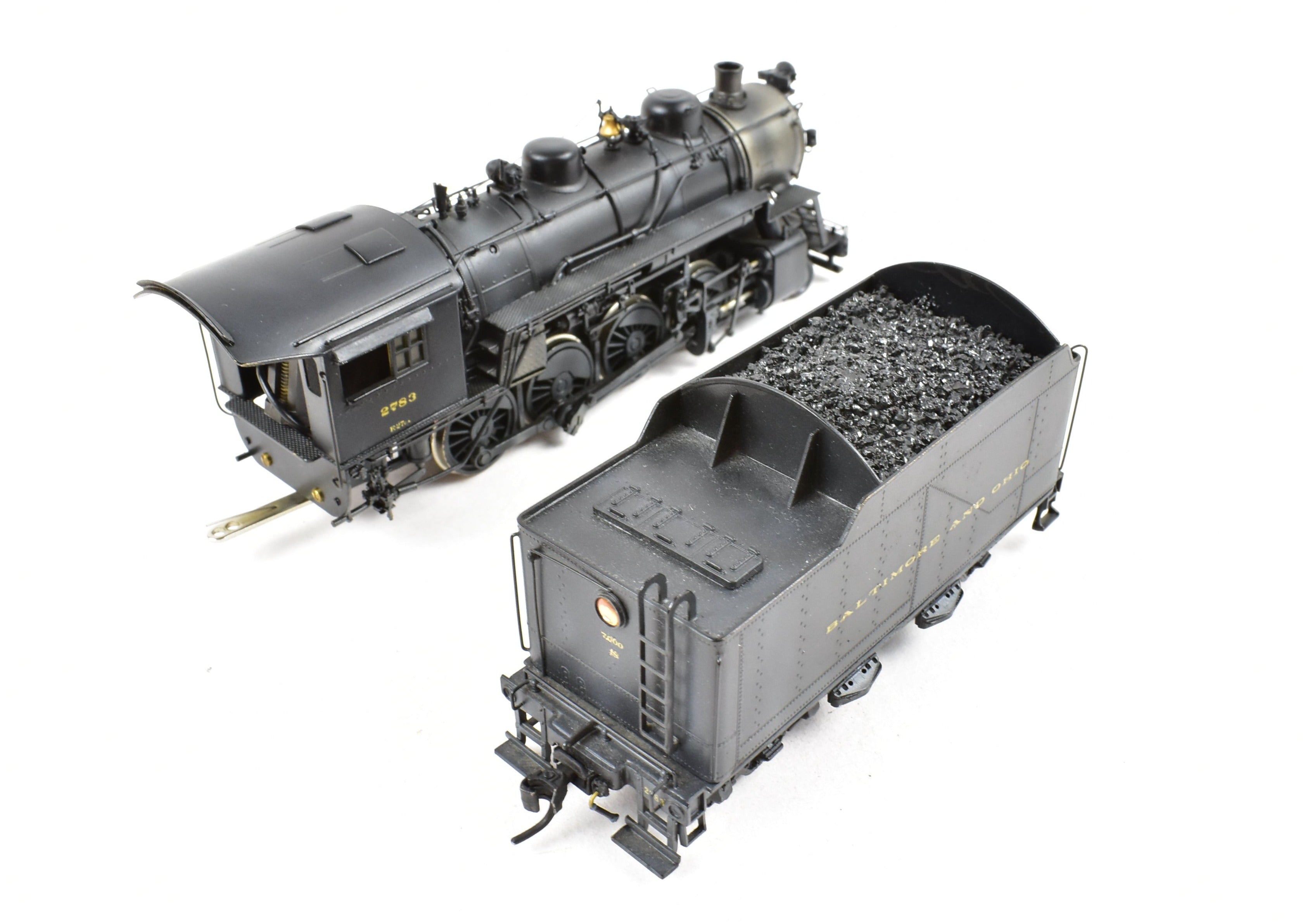 HO Brass PFM United Baltimore & Ohio E-27ca 2-8-0 Pro Painted Model
