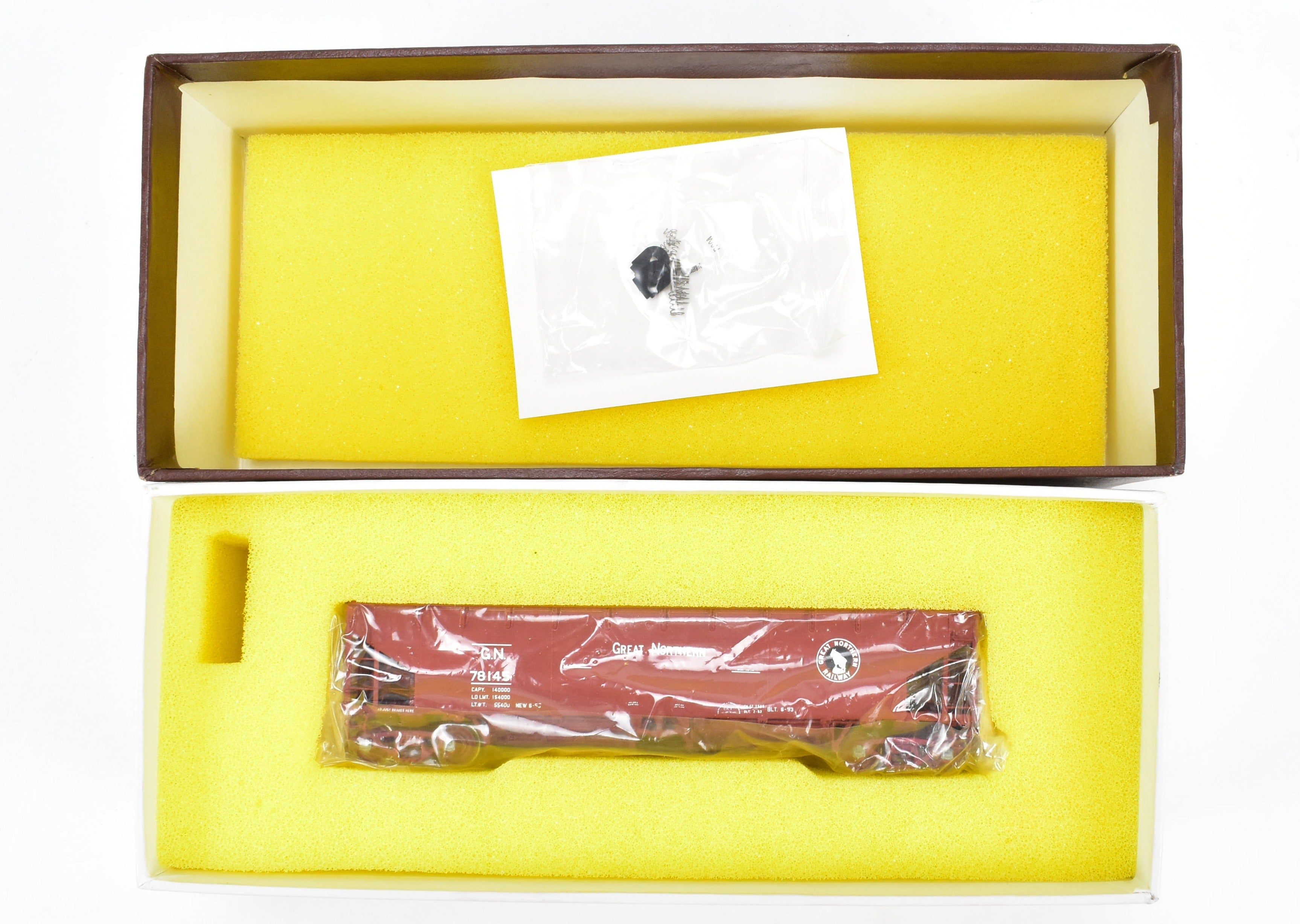 HO Scale Brass Great Northern 70-Ton Selective Service Car C/P No. 78145 by W&R Enterprises