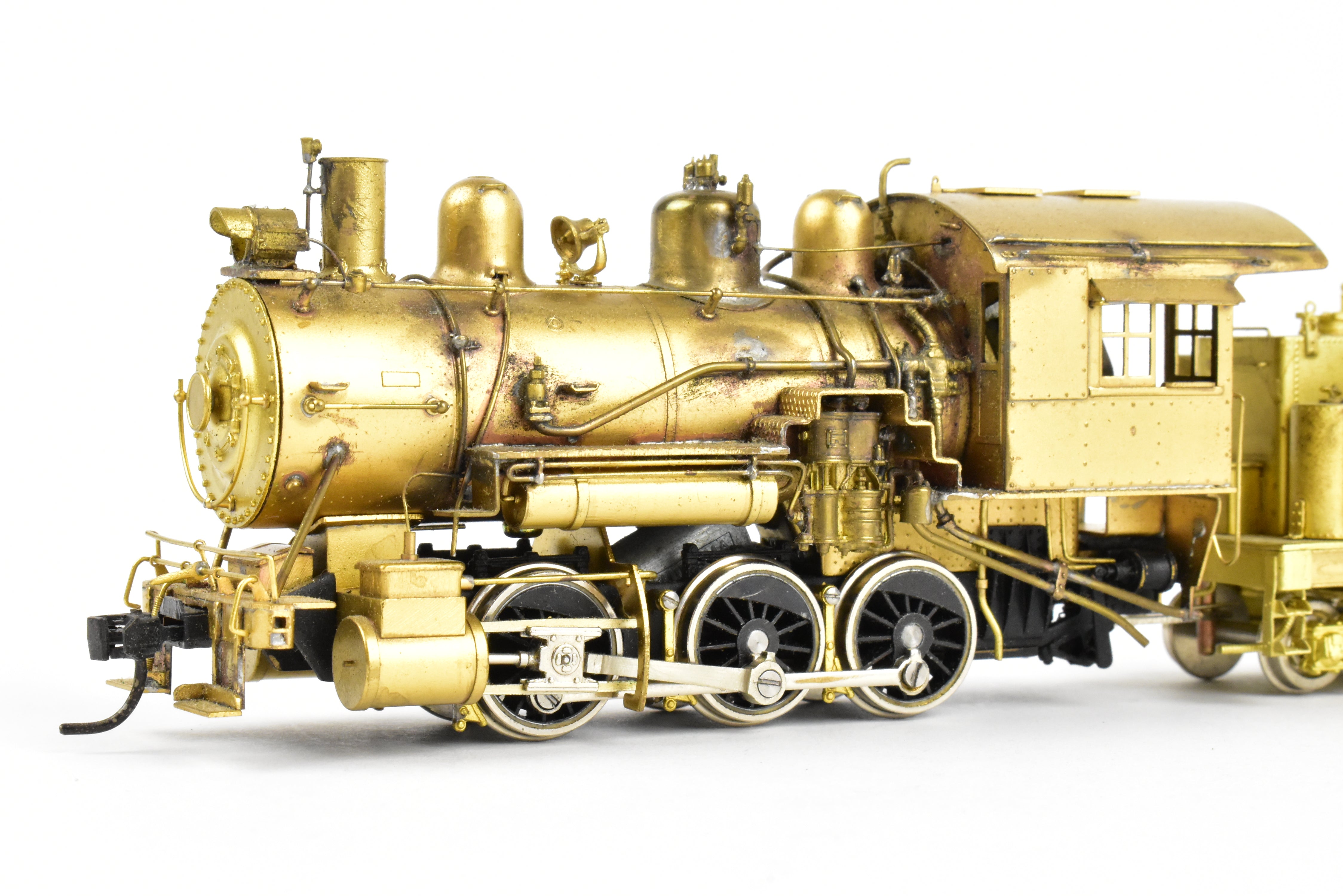 Custom HO Scale Brass Missouri Pacific 0-6-0 No. 9520 Locomotive Model Scratch Built by Joe G. Collias - One of a Kind!
