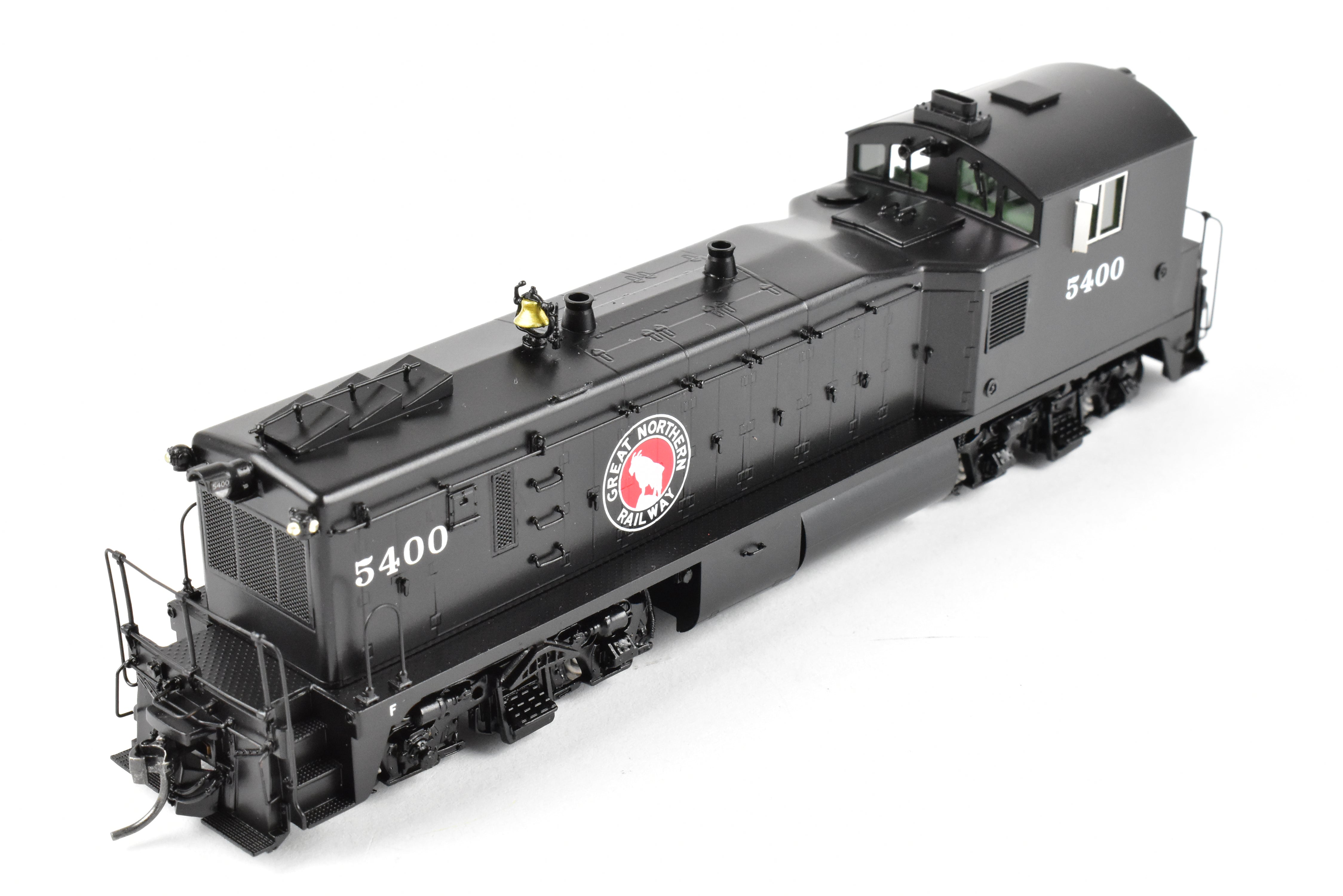 HO Scale Brass Division Point Great Northern EMD NW - 3 No.5400 As - Delivered Black w/White Chevrons