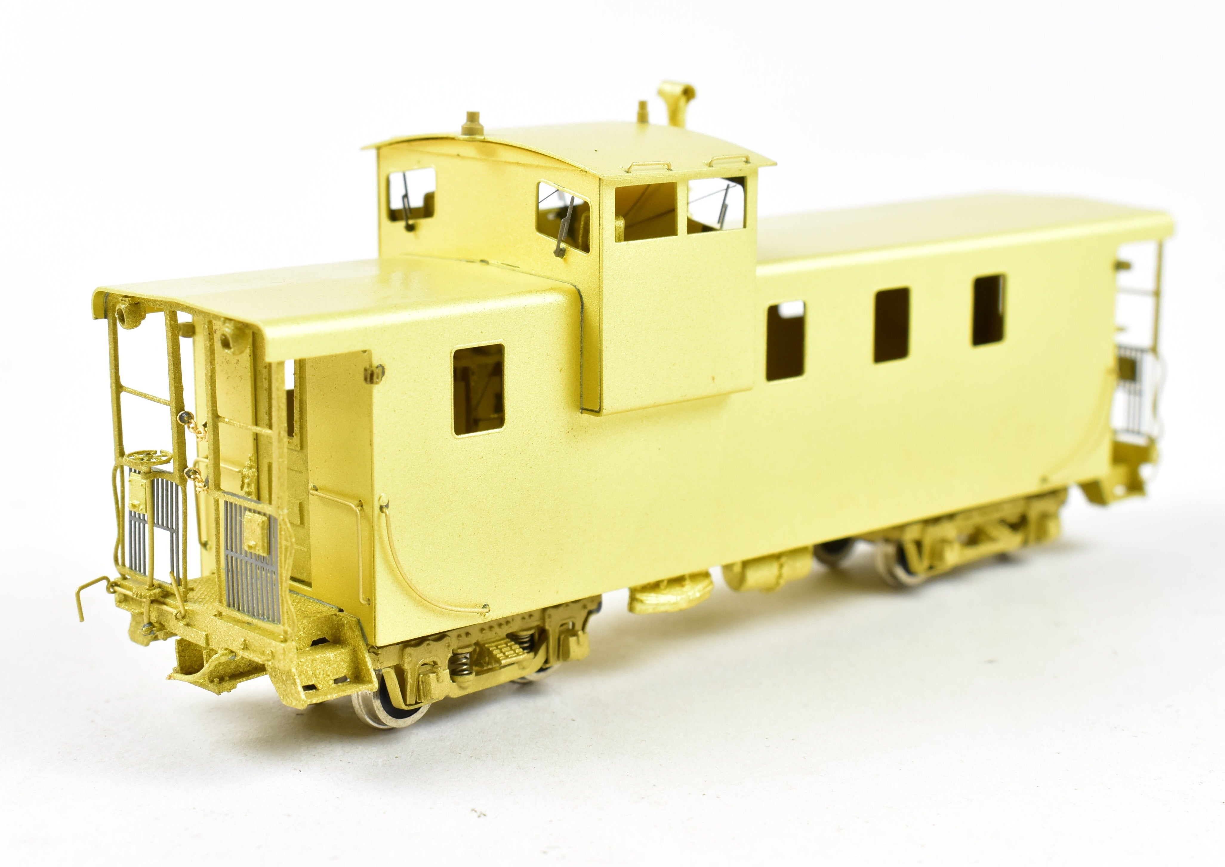 HOn3 Scale Model Brass Precision Scale Co. White Pass & Yukon Railway Steel Caboose 901 - A Collectible Train Car