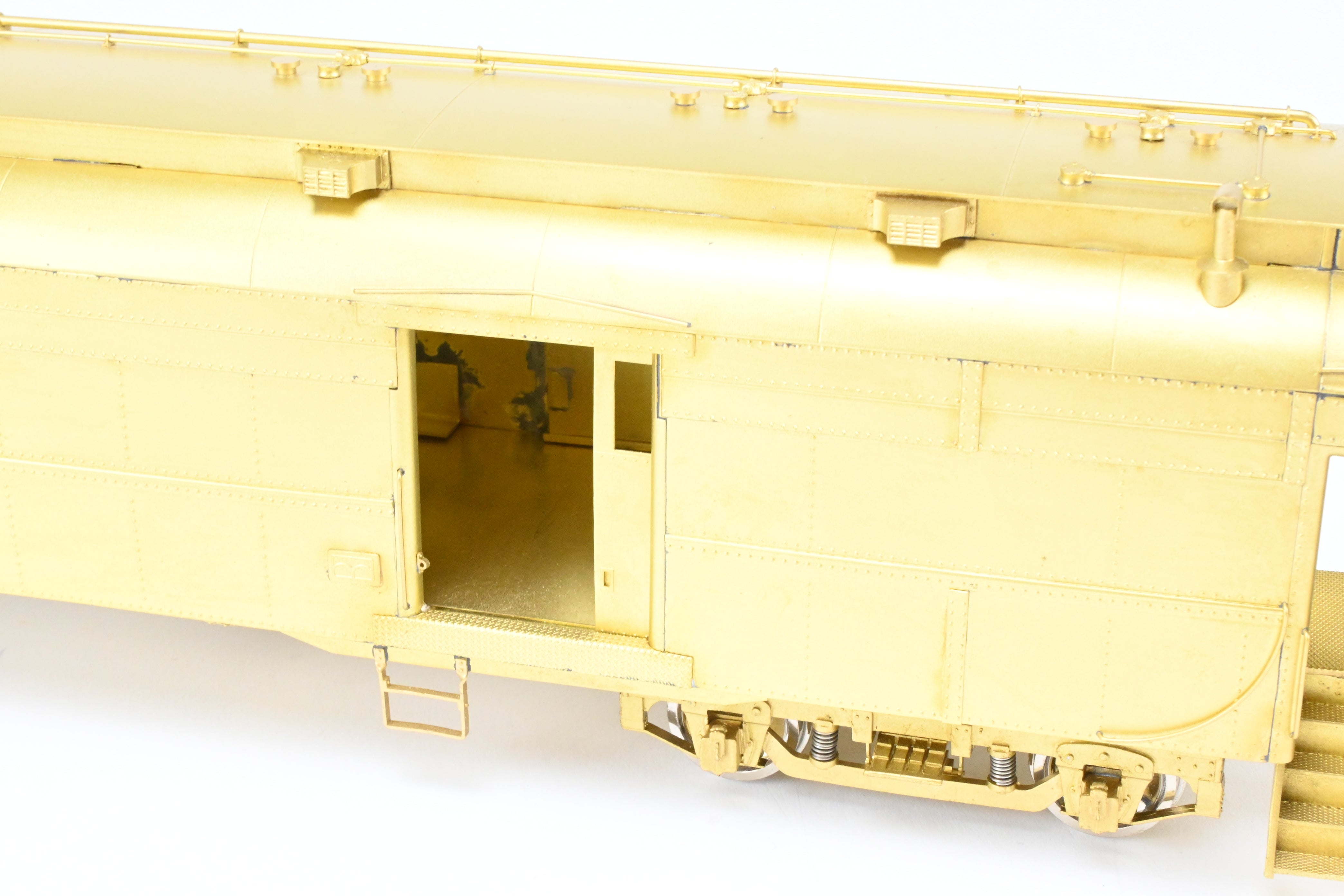 O Scale Oriental Limited Great Northern HW Combine and Caboose Model Set (557 - 586) - High - Quality Brass Collectible