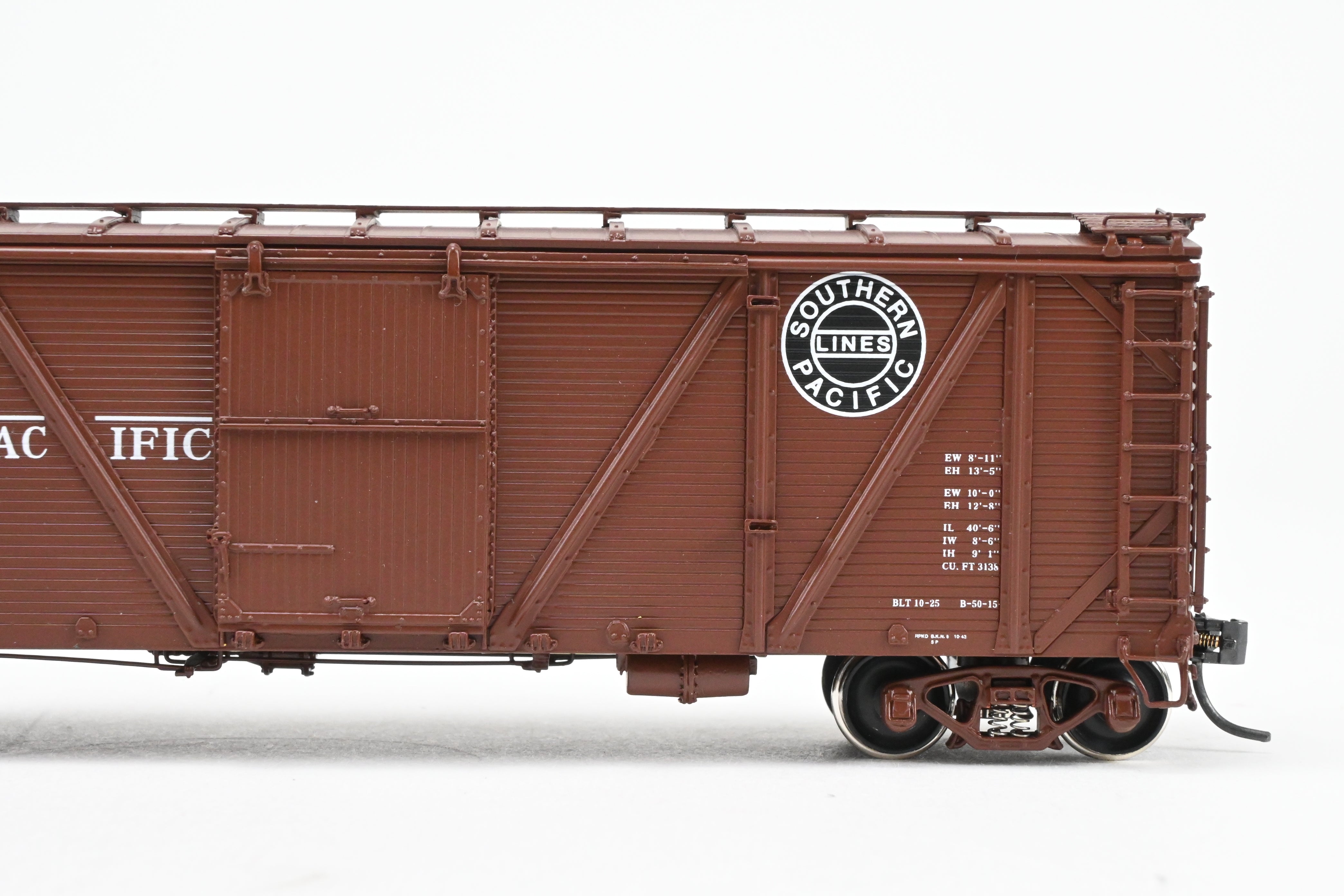 HO Scale Brass Challenger Imports SP B-50-15 OB Wood Car #14616