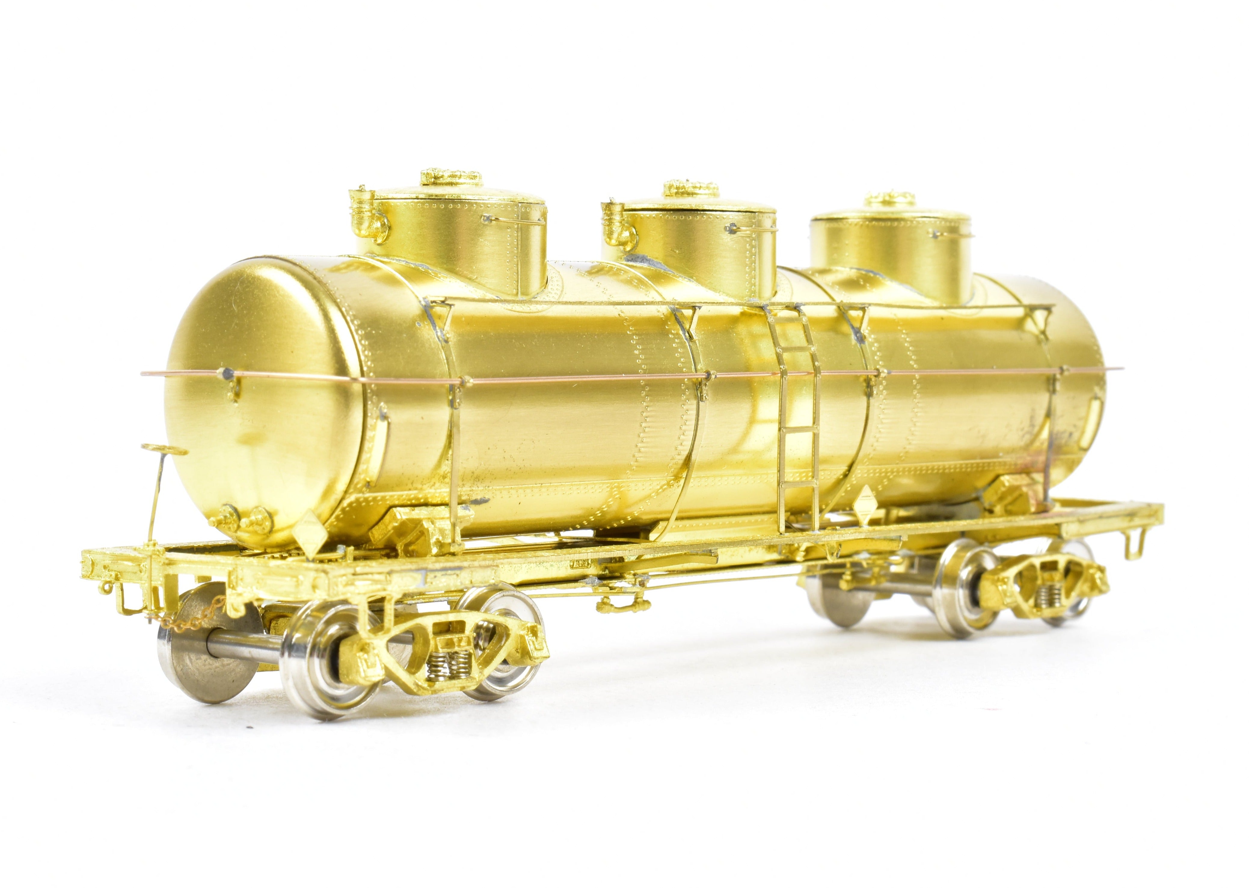 HO Brass OMI 8,000 Gallon ACF Triple Dome Tank Car from Various Roads