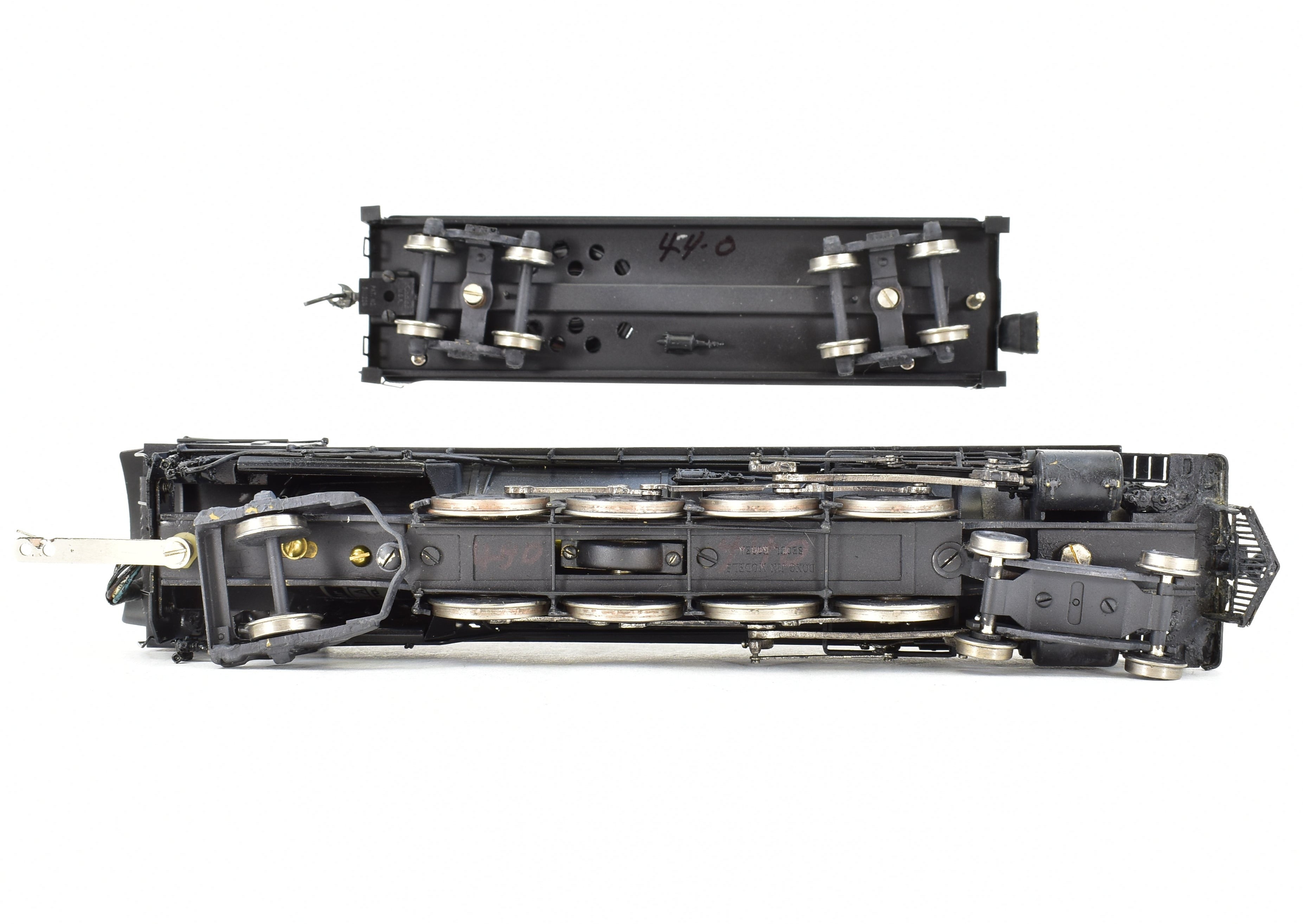 HO Brass Hallmark Illinois Central 4-8-2 with New NWSL Gearbox, DCC & Sound