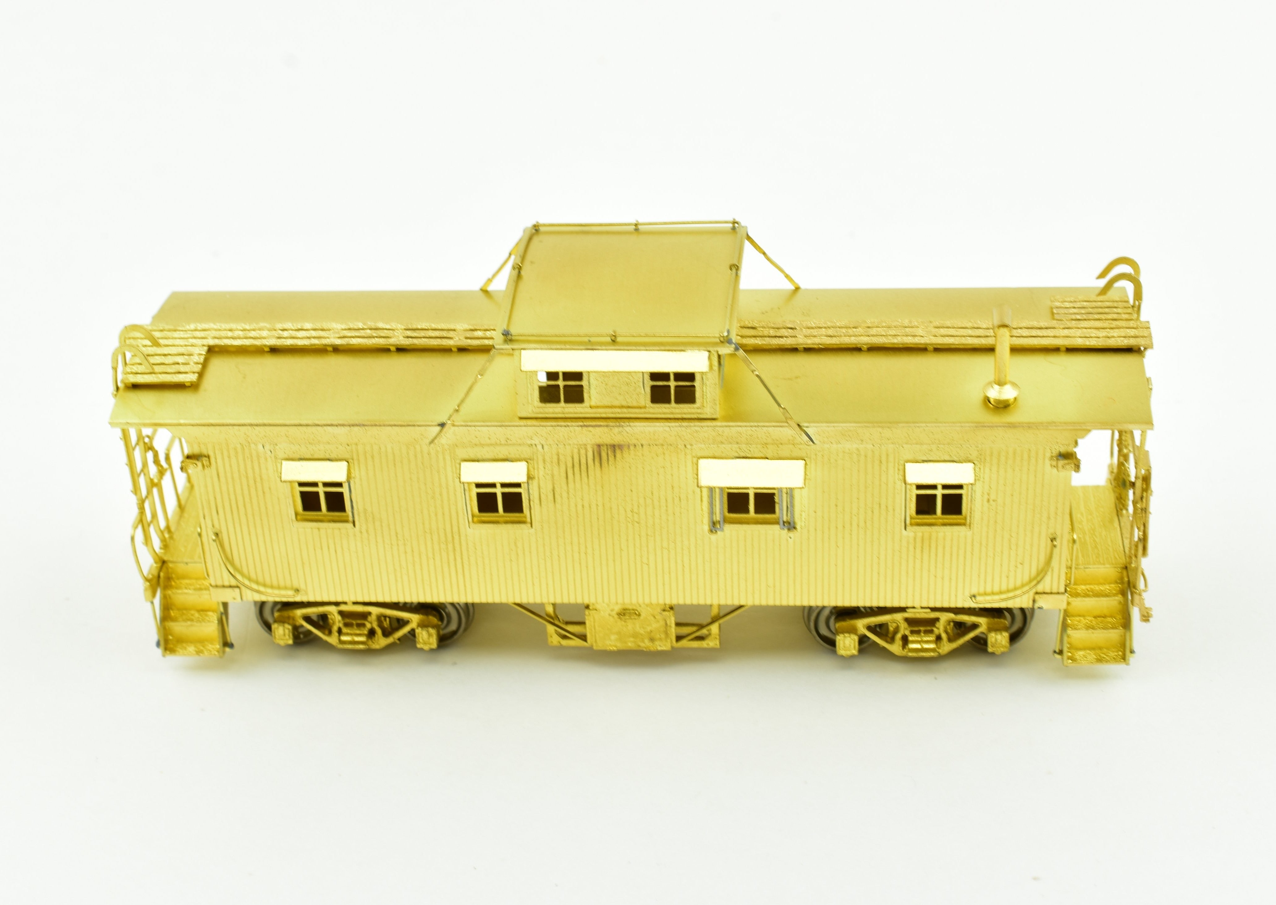 HO Scale Brass OMI - Overland Models, Inc. Atlantic Coast Line M-3 Wood Sheath Caboose Model