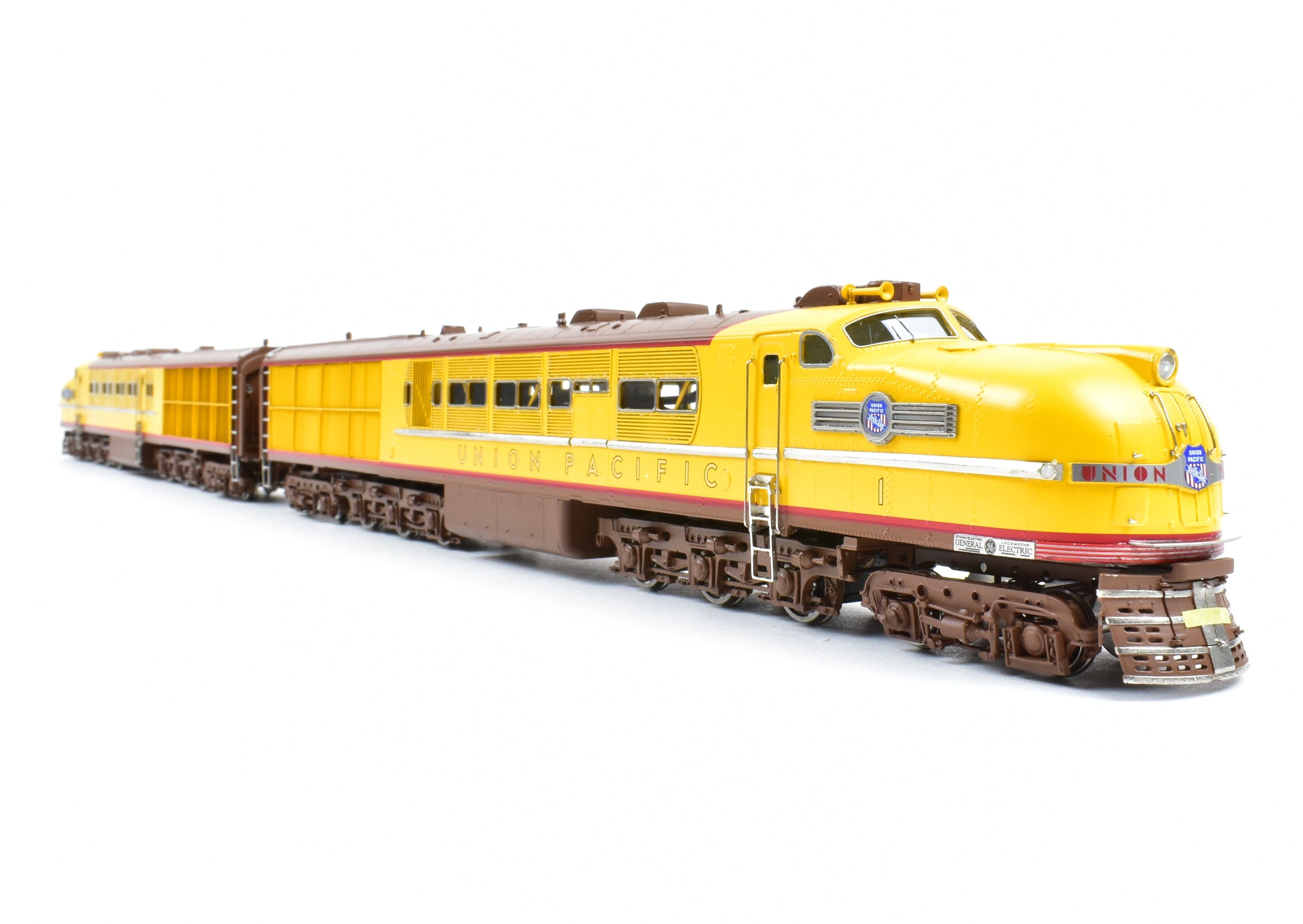 HO NEW DVP Brass Union Pacific GE No. 1 & 2 Steam Turbine Set - Last One!