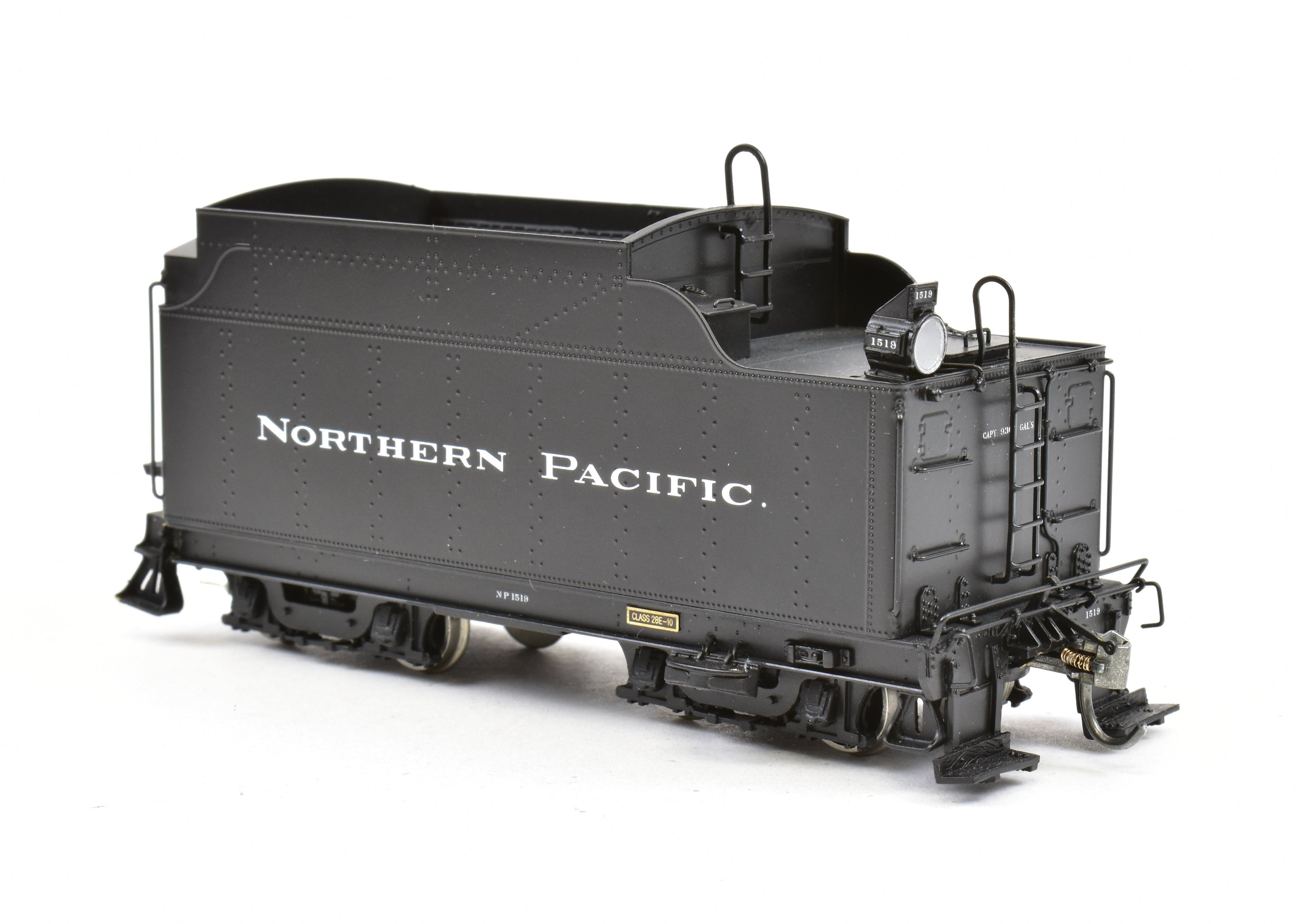 HO Scale Brass Northern Pacific Class W 2-8-2 Version 1A Painted Locomotive No. 1519 by W&R