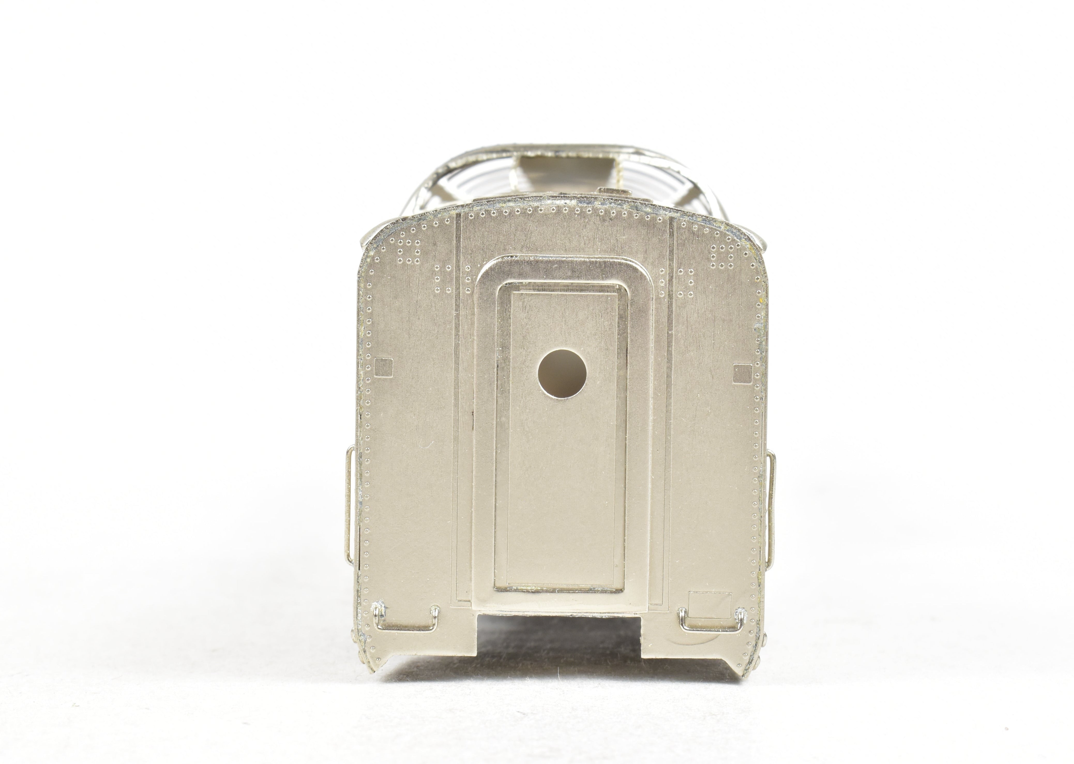 HO Scale Brass Model of Southern Pacific 3/4 Length Dome Corrugated Train Car by S. Soho & Co. without Trucks