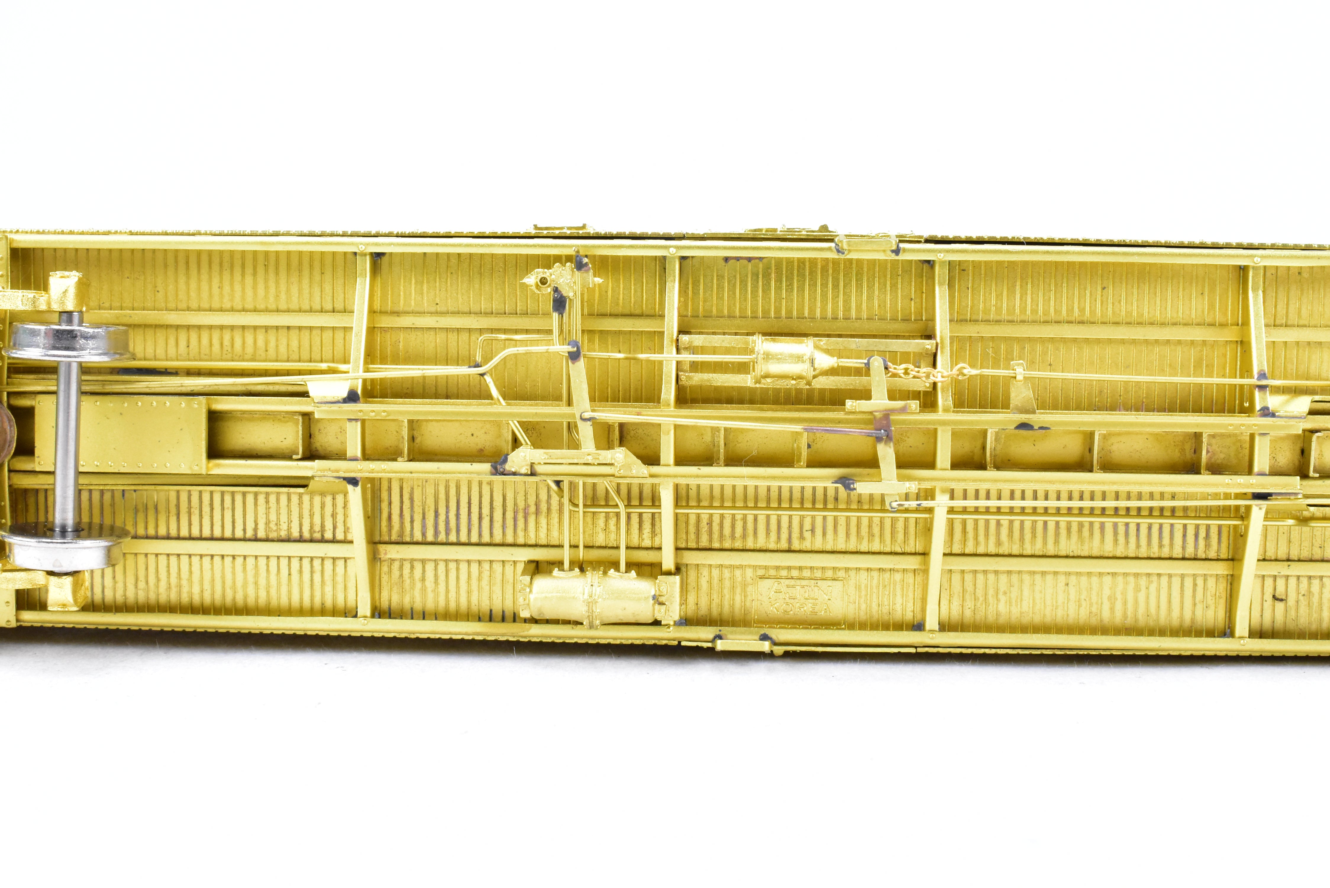 HO Brass OMI ATSF Santa Fe 50' Ice Bunker Wood Refrigerator Car, Excellent Condition