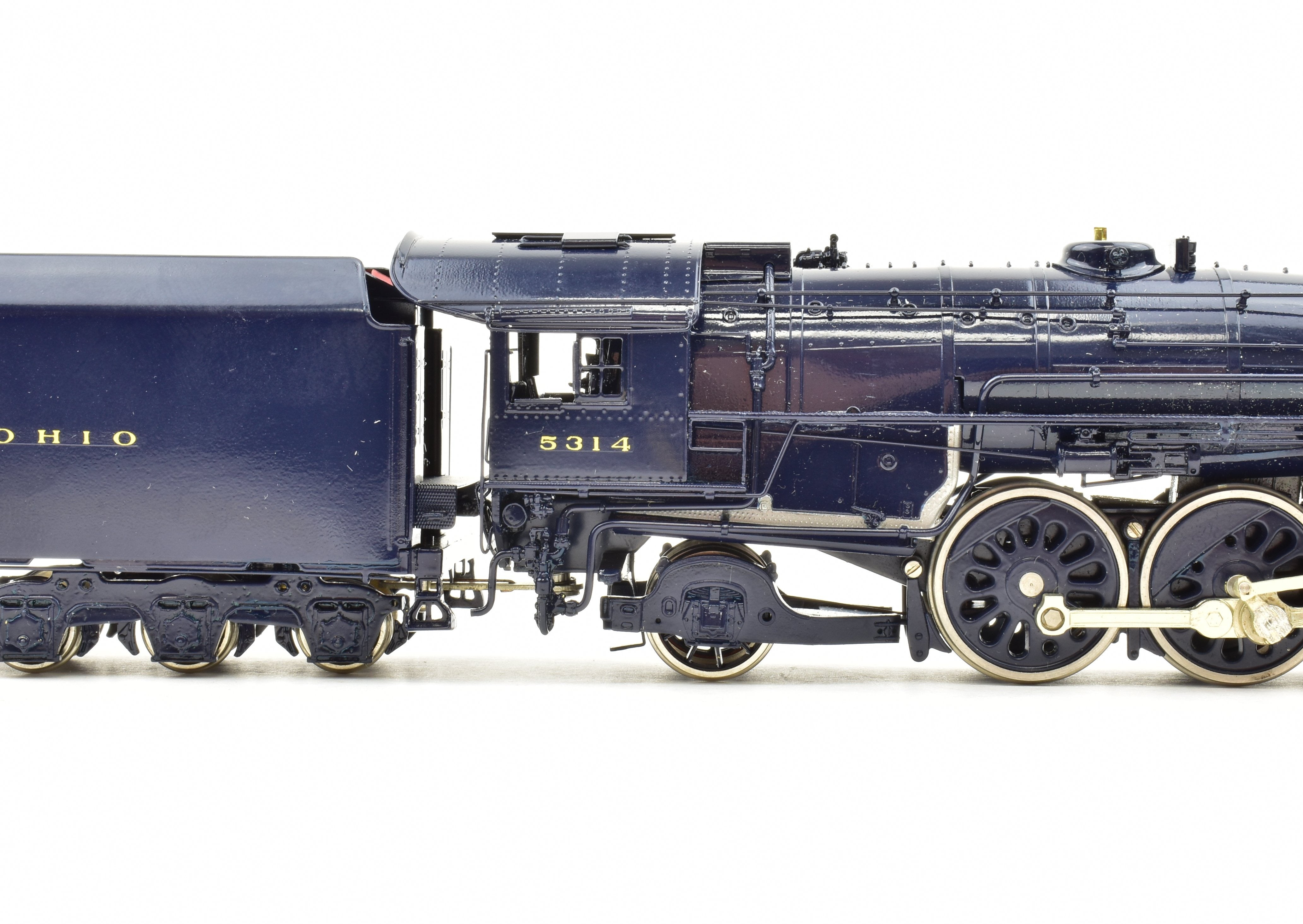 HO Scale Brass Key Imports B&O P-7e 4-6-2 Pacific #5314 Custom Series 47 FP Model