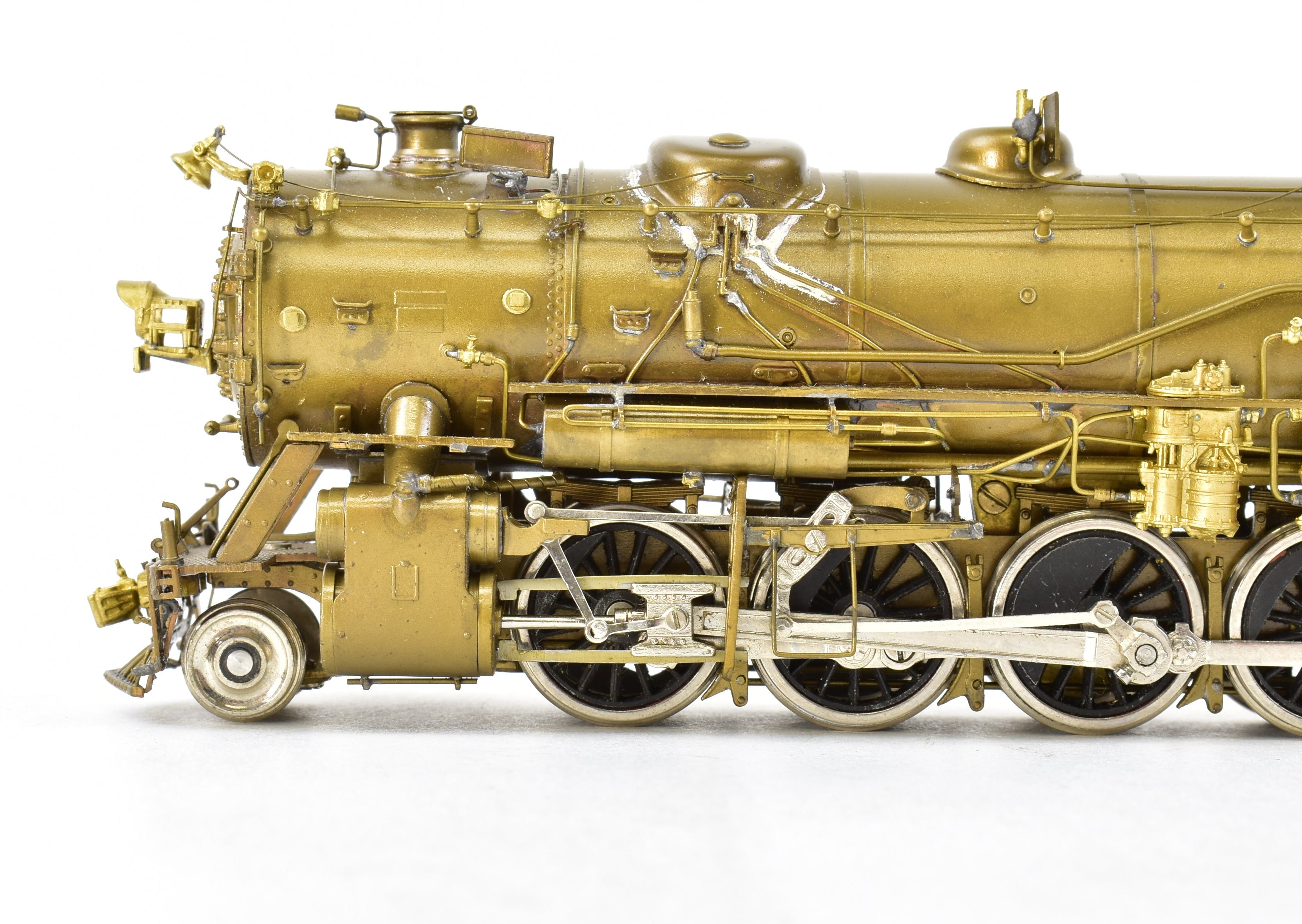 HO Scale Brass Hallmark Models Missouri Pacific 1400 Series 2-8-2 Mikado Steam Locomotive Model