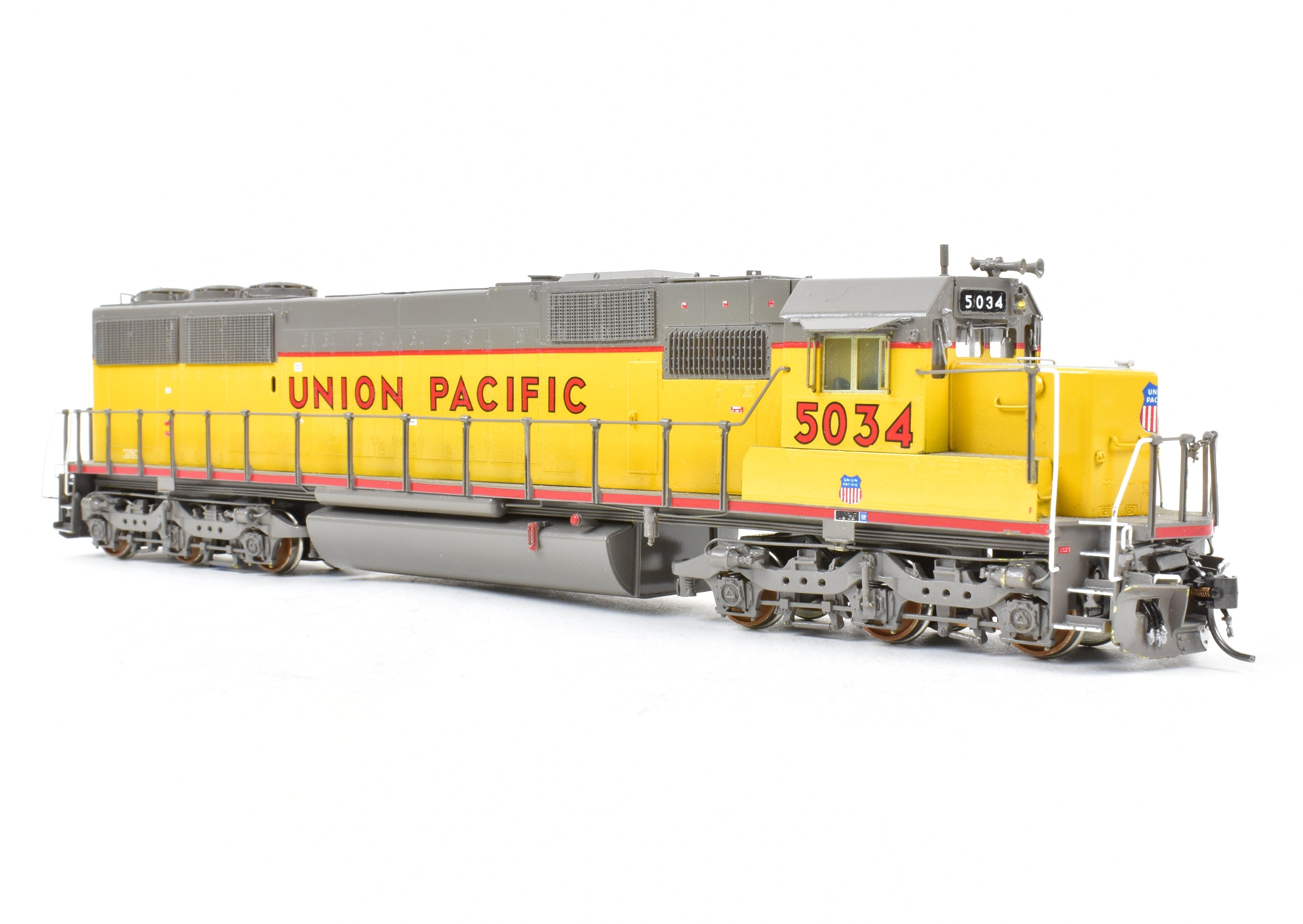 HO Scale Brass Model Train - Overland Models, Inc. Union Pacific EMD SD50 Locomotive CP No. 5034 with DCC Digital Control