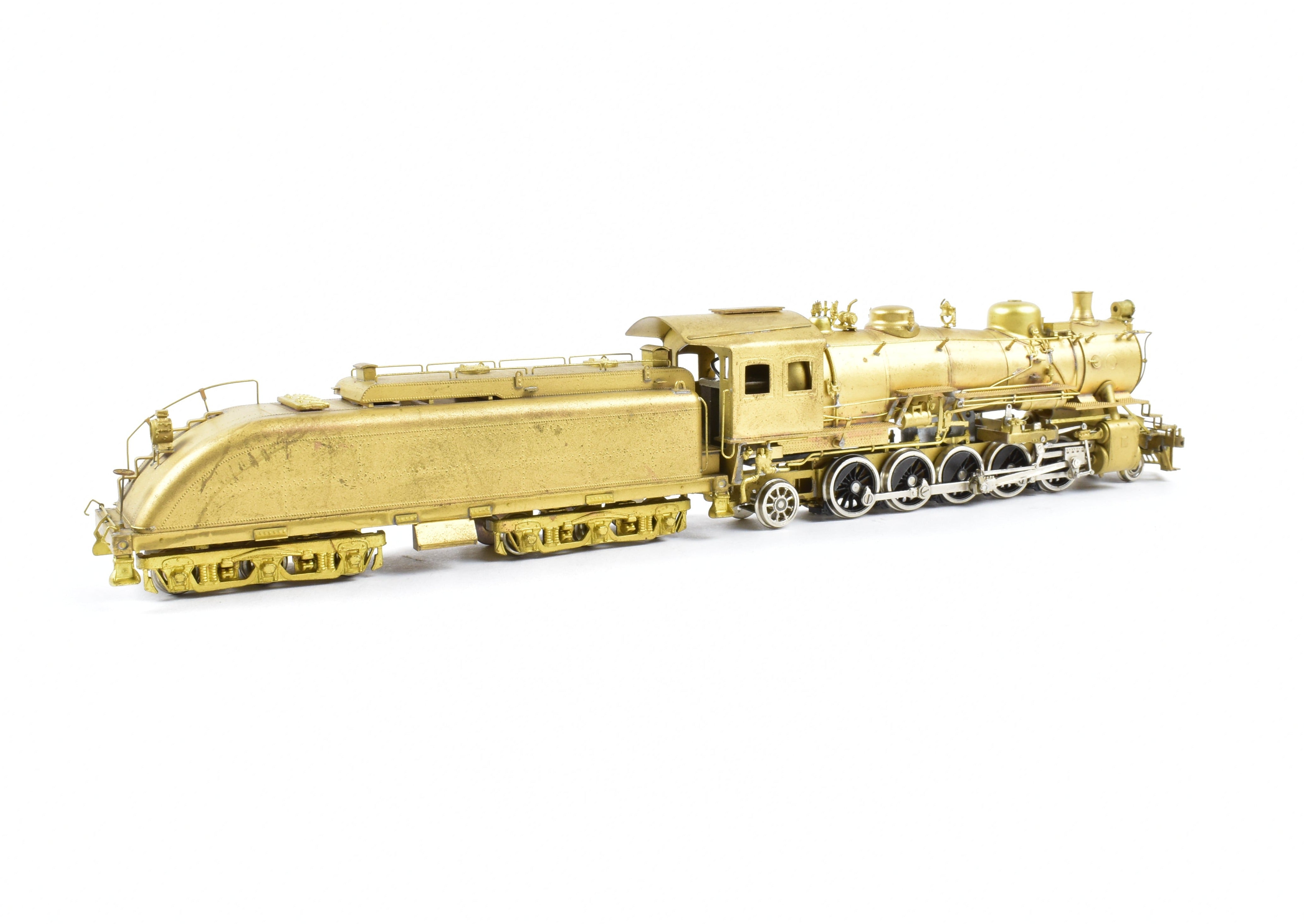 HO Scale Brass ATSF - Santa Fe 3010 2-10-2 Model by Westside Model Co.