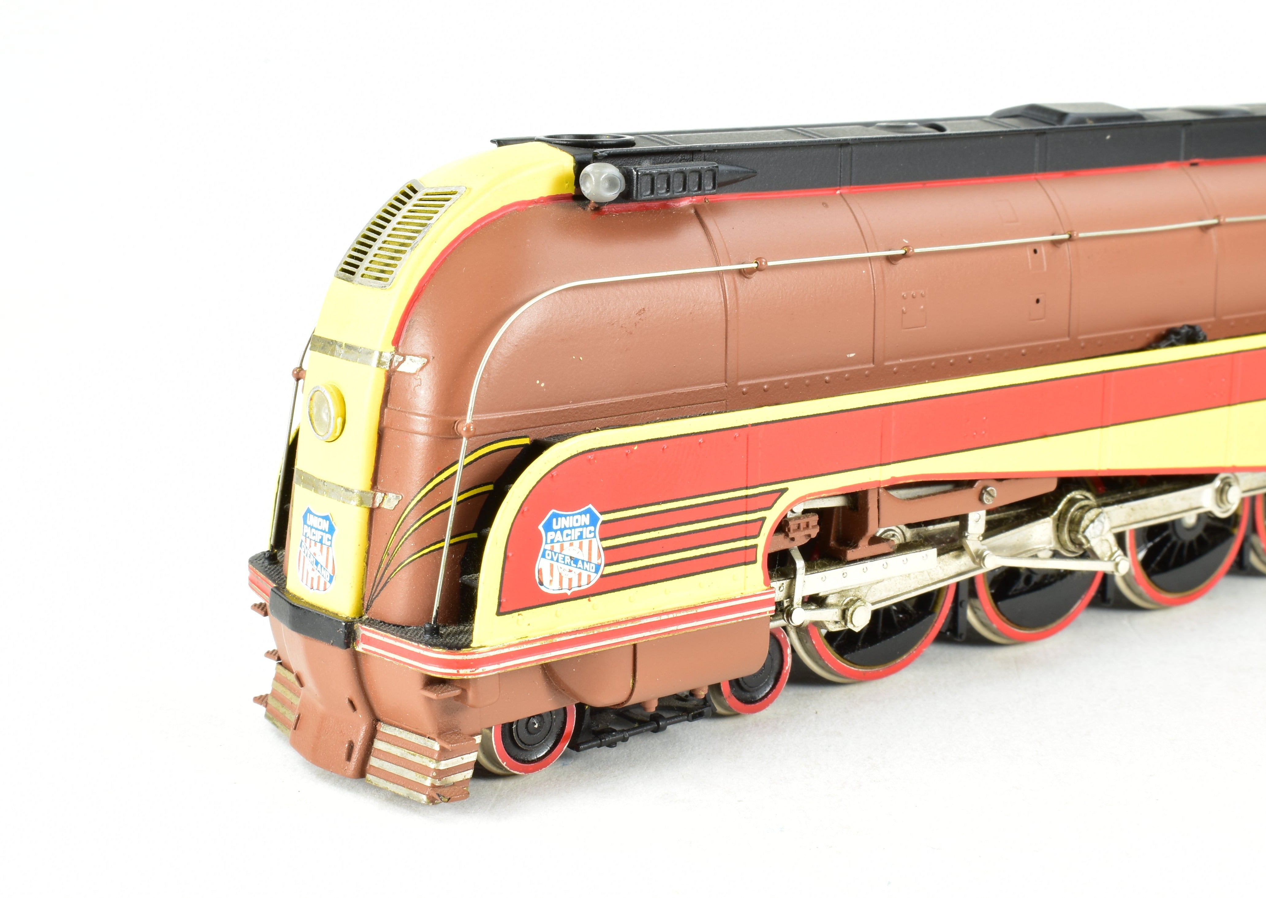 HO Scale Brass Union Pacific 4-8-2 FP Steam Locomotive Model, Key Imports UP No. 7002 Forty Niner