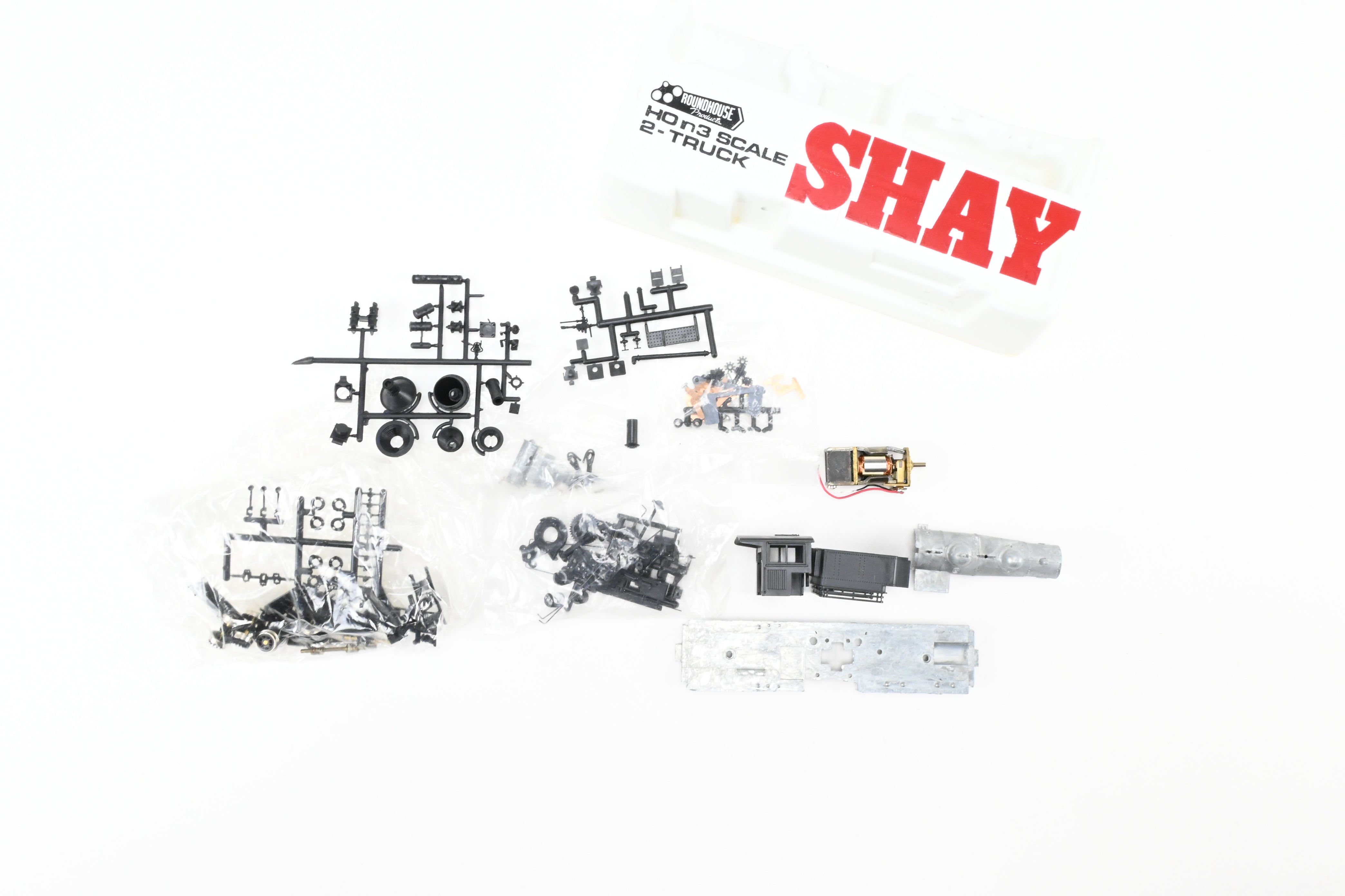 HOn3 MDC Unassembled 2-Truck Shay Kit for Roundhouse of Various Roads