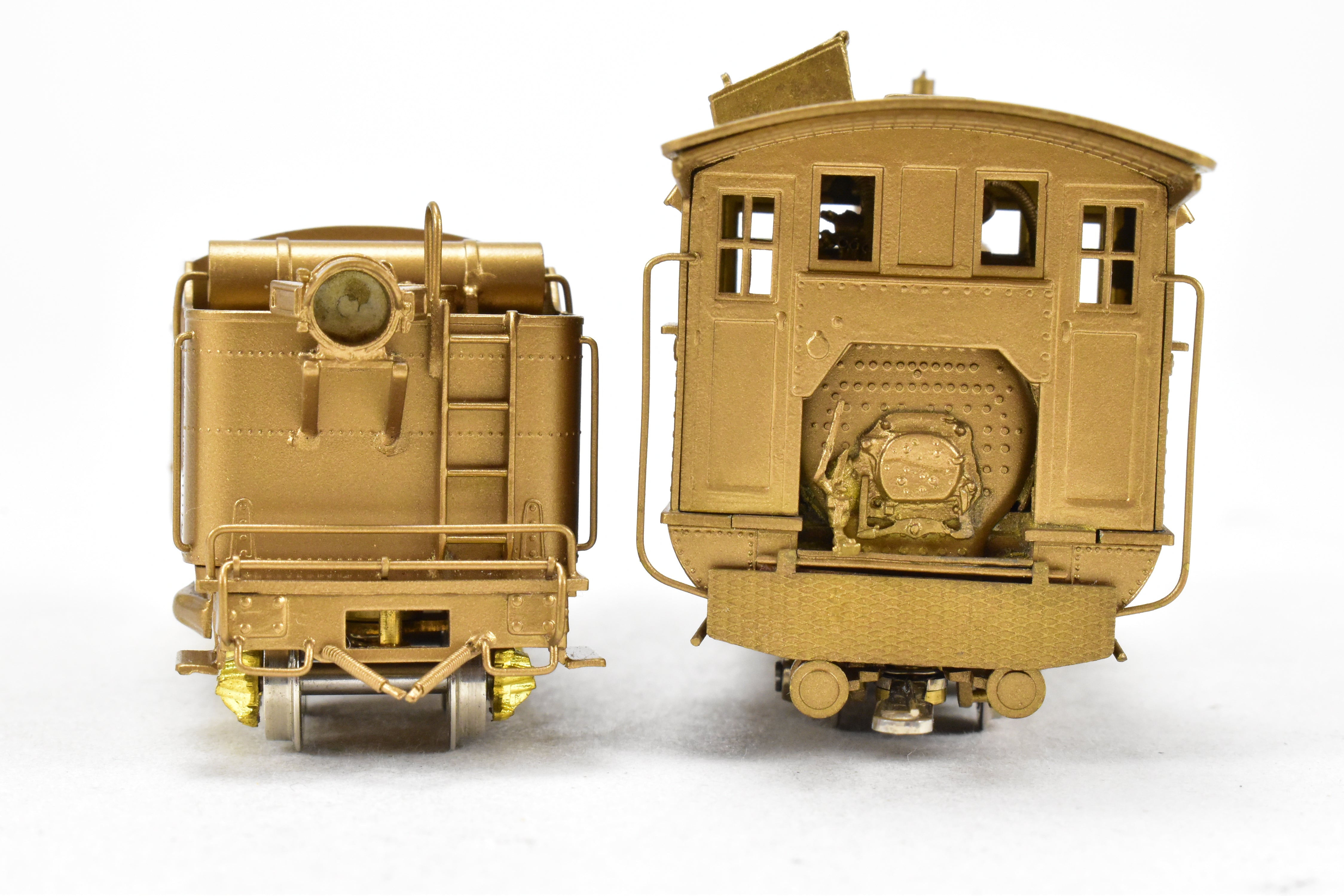 1982 HOn3 Brass Westside D&RGW C-16 2-8-0 #271 Model with Bad Motor (As-Is)