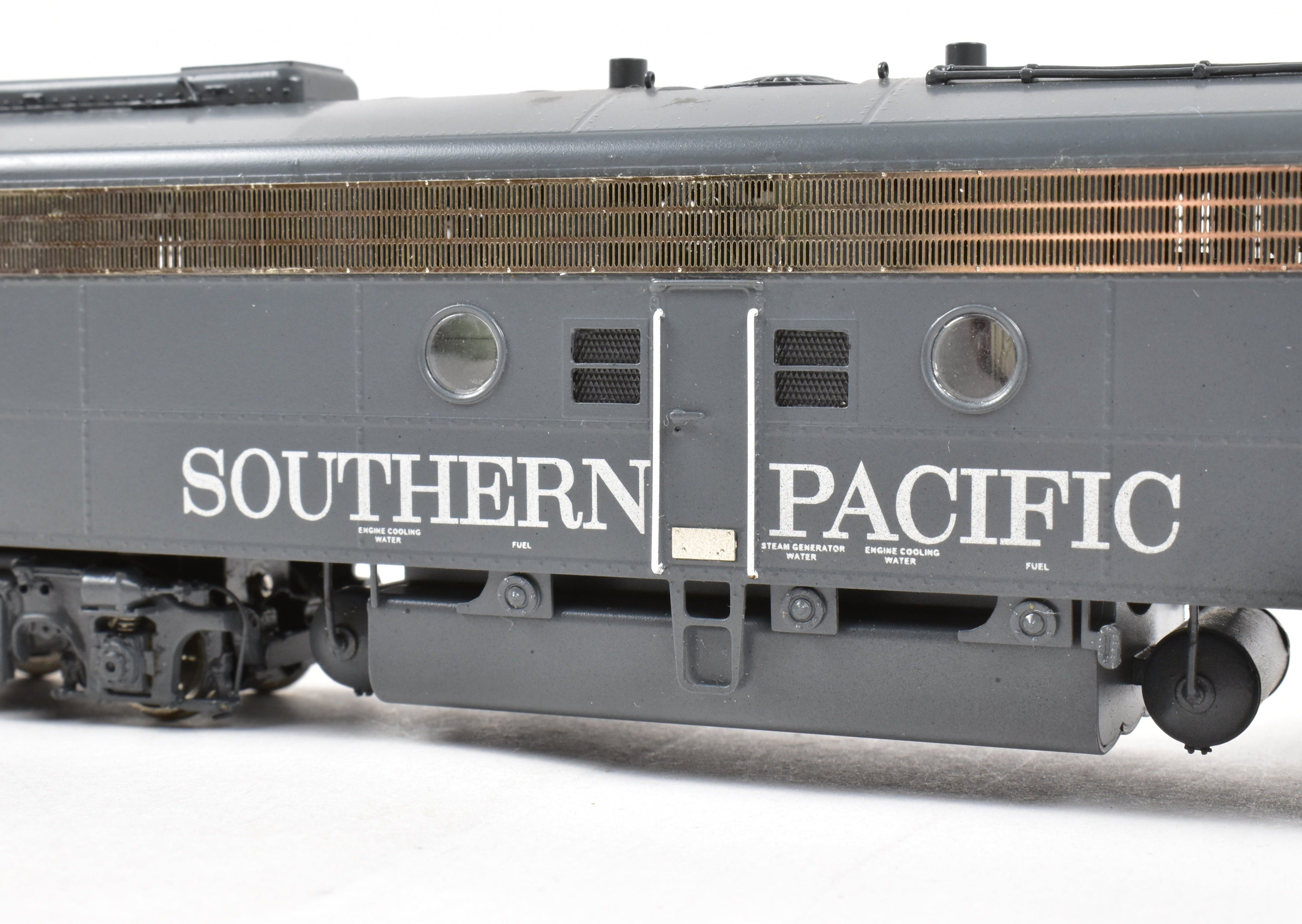 HO Scale Brass Union Terminal Imports (UTI) Southern Pacific EMD E9A FP Locomotive Model No. 6050 with DCC Decoder