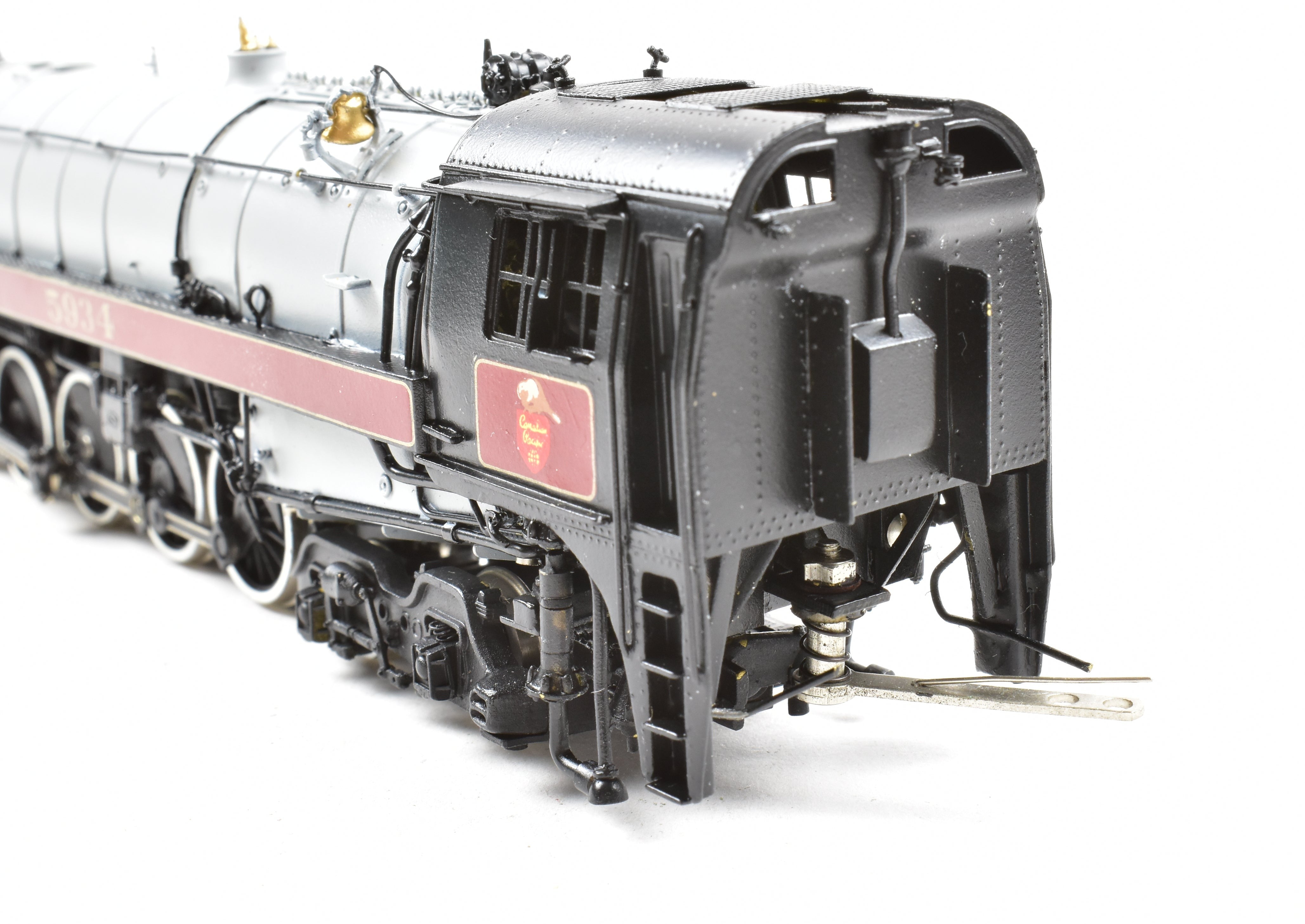 HO Scale Brass Van Hobbies CPR Canadian Pacific Railway T-1c 2-10-4 Selkirk Custom Painted Model