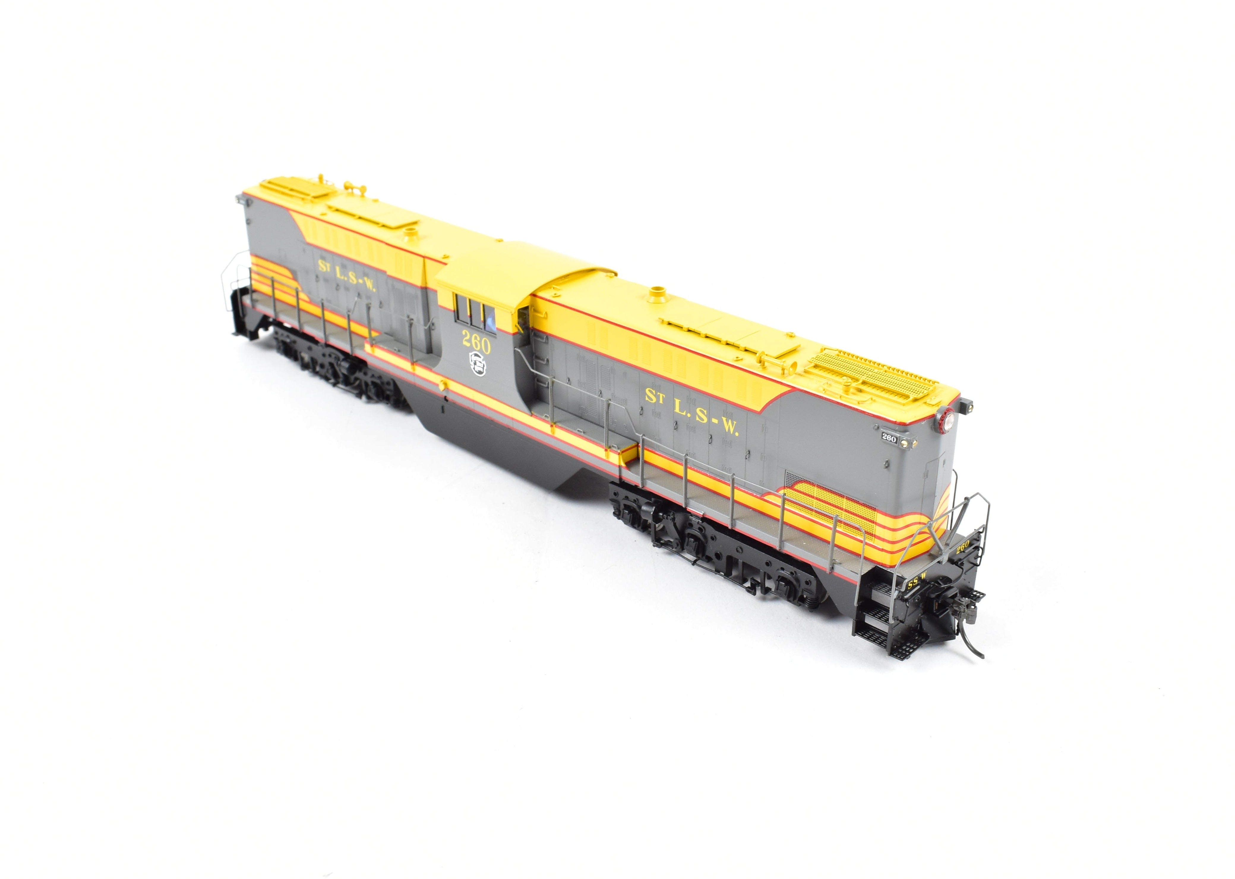 HO Scale Brass Model - Cotton Belt Baldwin Center Cab Diesel DT - 6 - 6 - 2000 F/P Division Point SSW Locomotive by DVP