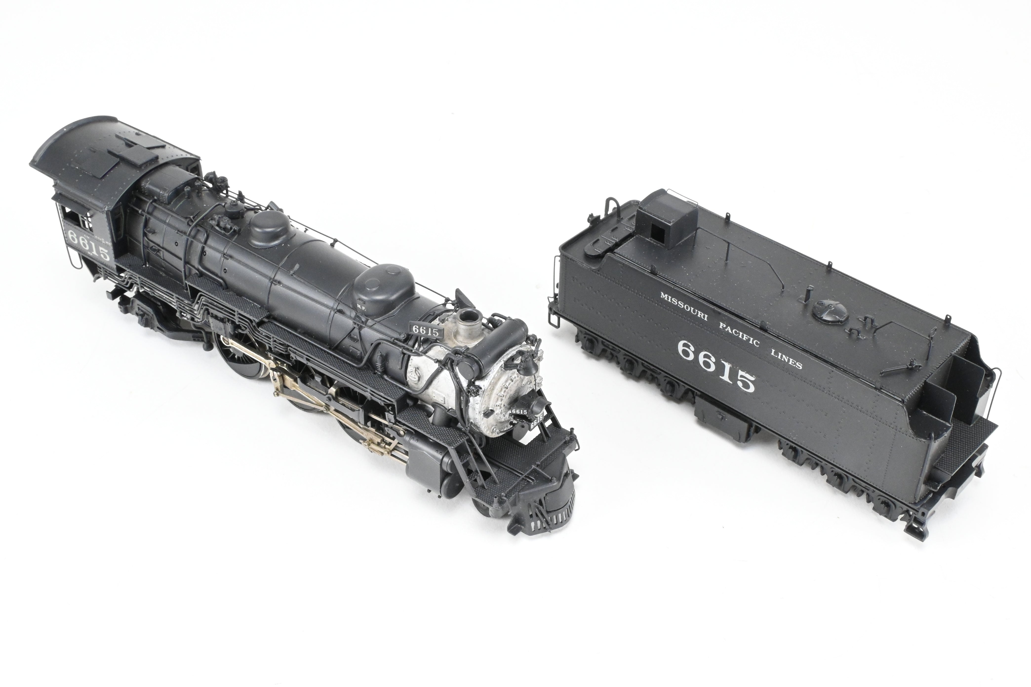 HO Scale Brass Custom - One-of-a-Kind Joe G. Collias Scratch - Built Missouri Pacific 4 - 6 - 2 Steam Locomotive No. 6615